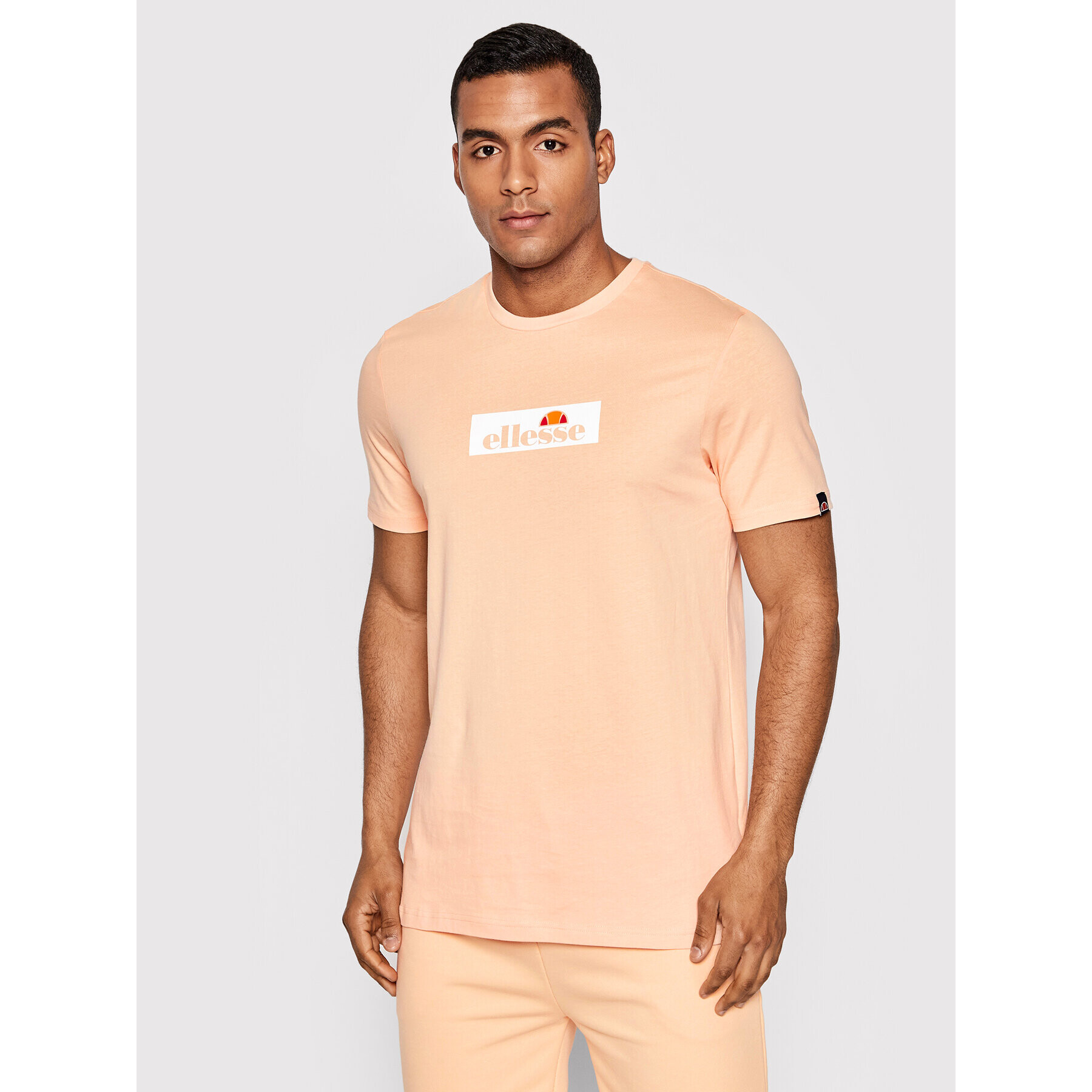 Ellesse Tricou Tilanis SHN15201 Portocaliu Regular Fit - Pled.ro