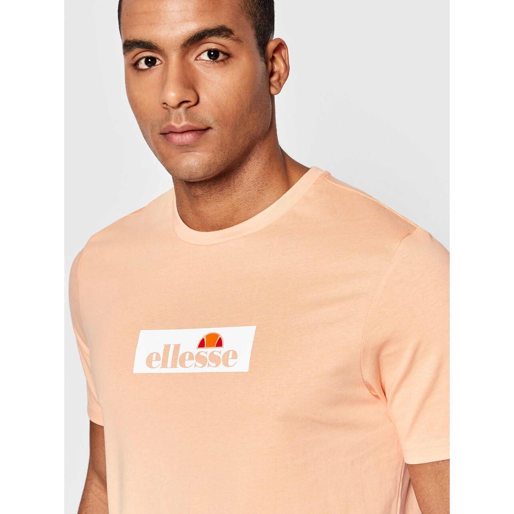 Ellesse Tricou Tilanis SHN15201 Portocaliu Regular Fit - Pled.ro