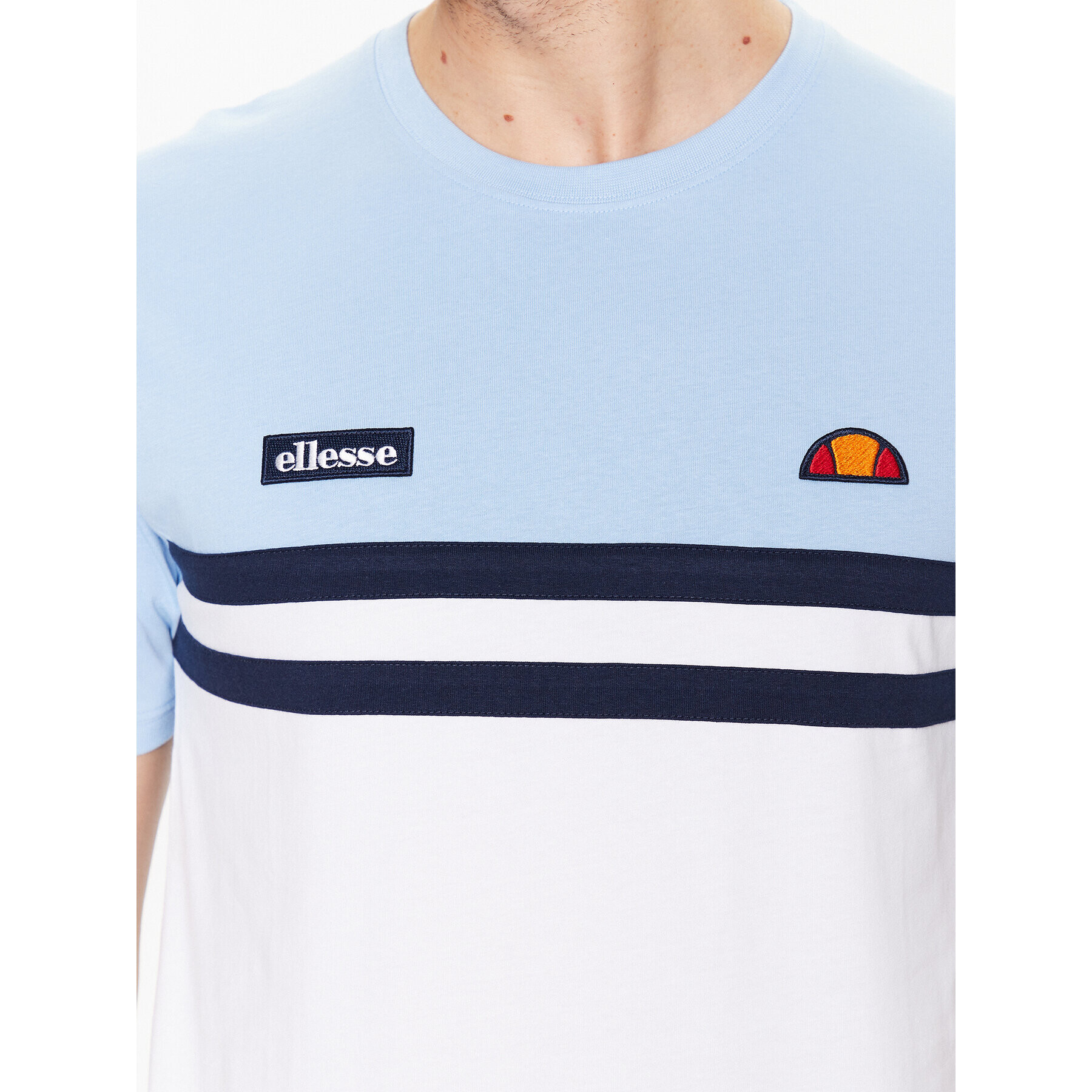 Ellesse Tricou Venire SHR08507 Albastru Regular Fit - Pled.ro