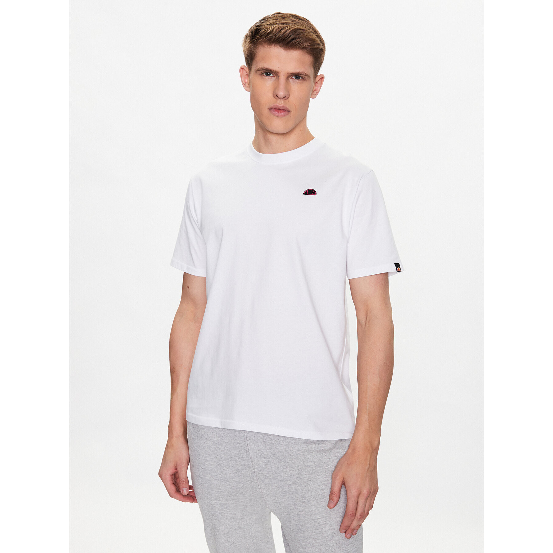 Ellesse Tricou Vipera SHR17639 Alb Regular Fit - Pled.ro