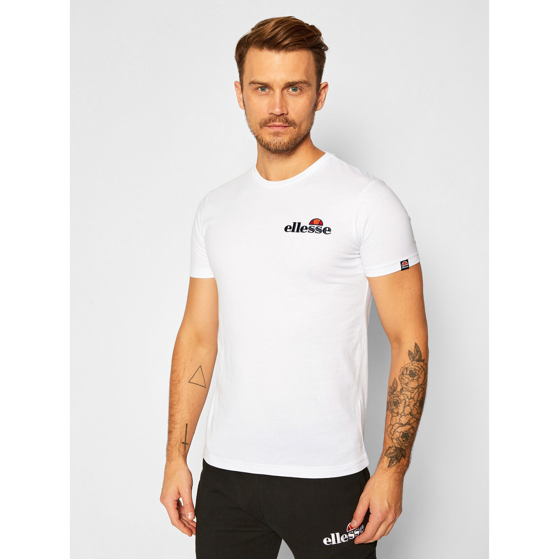 Ellesse Tricou Voodoo SHB06835 Alb Regular Fit - Pled.ro