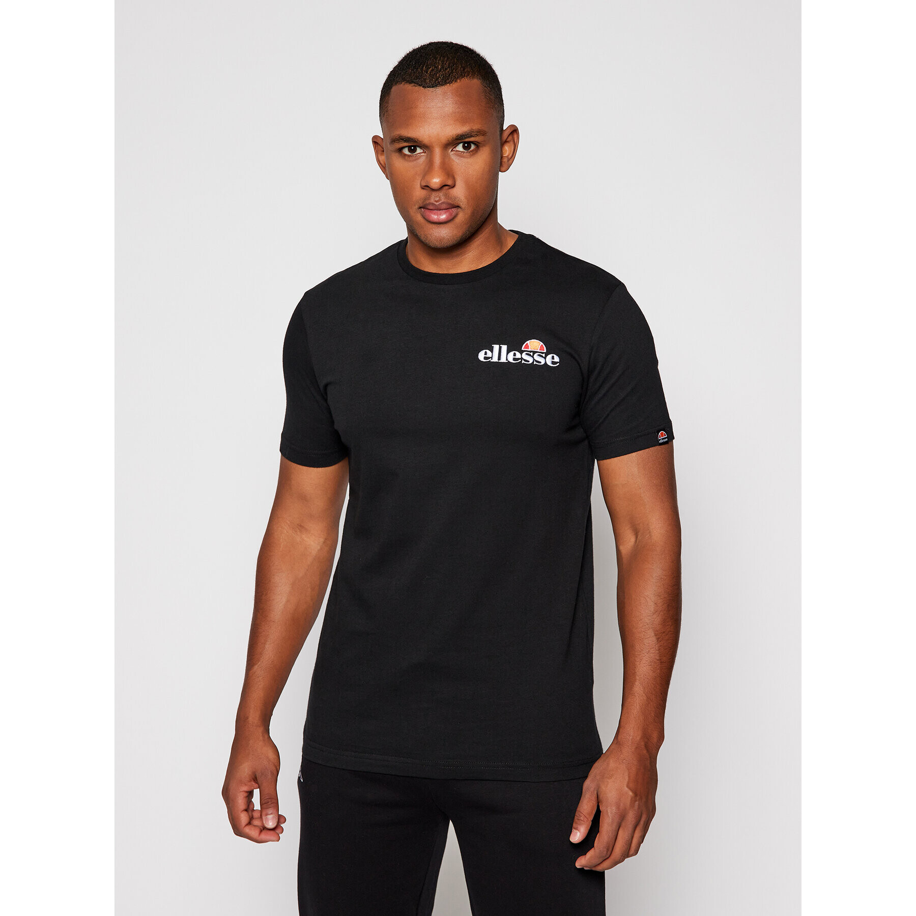 Ellesse Tricou Voodoo SHB06835 Negru Regular Fit - Pled.ro