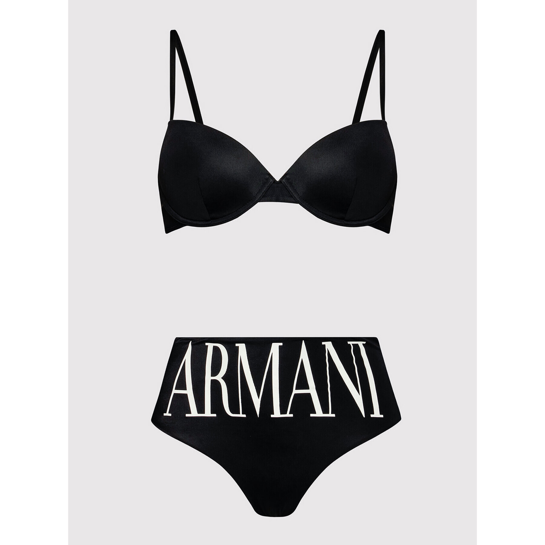 Emporio Armani Bikini 262703 2R324 00020 Negru - Pled.ro