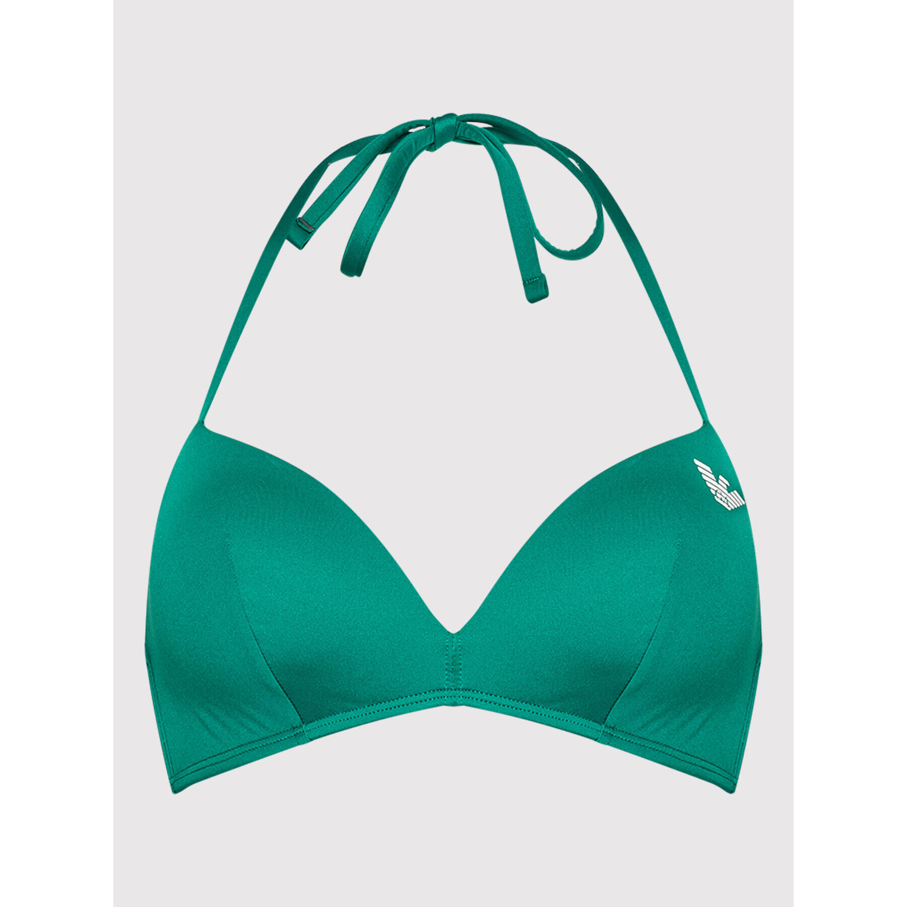 Emporio Armani Bikini partea de sus 262177 2R300 01185 Verde - Pled.ro