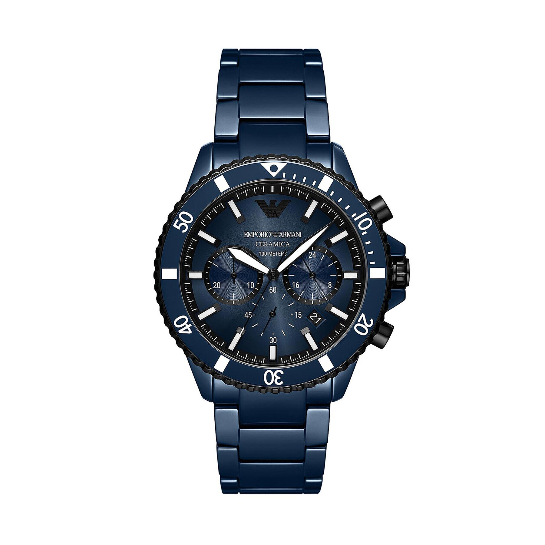 Emporio Armani Ceas Ceramic AR70009 Bleumarin - Pled.ro