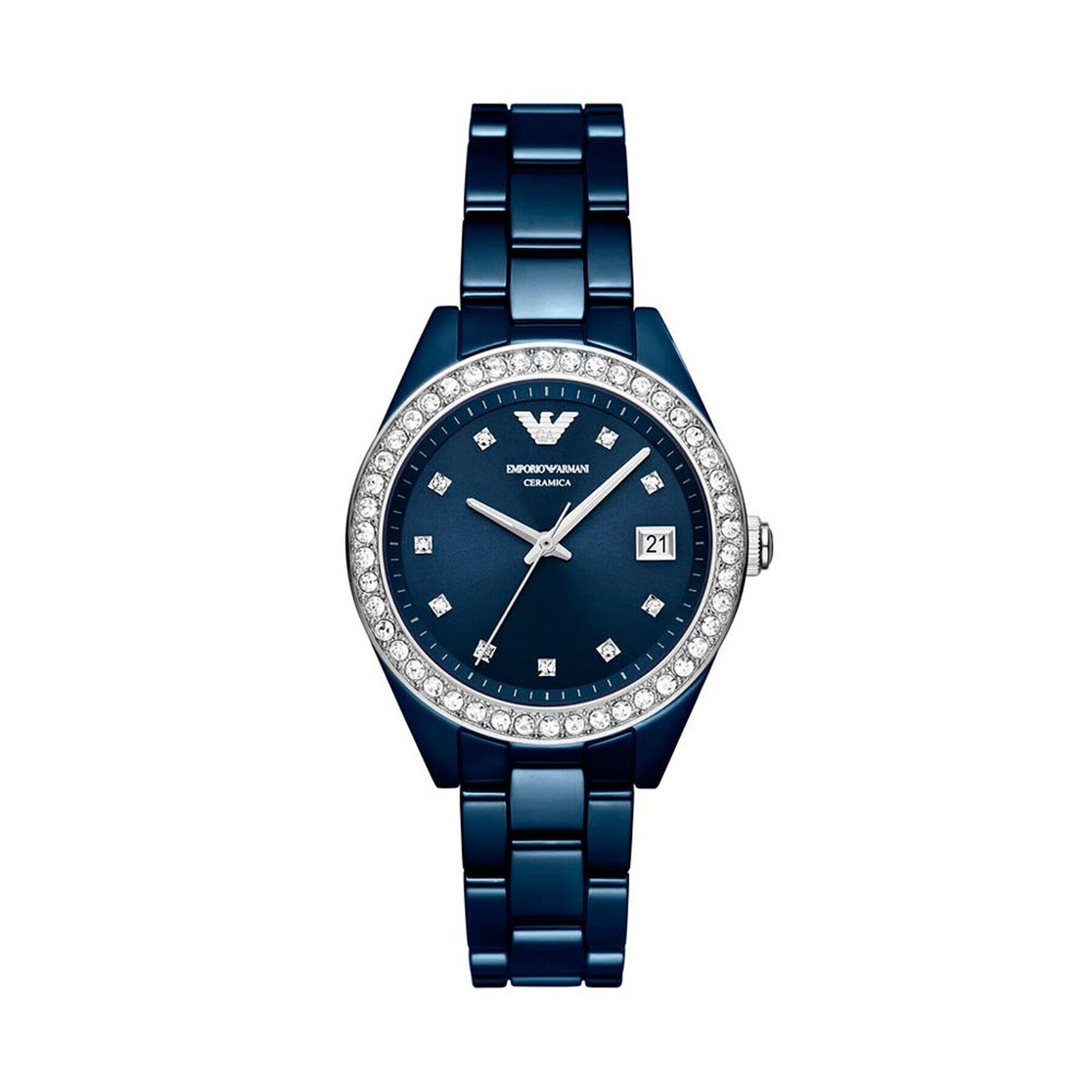 Emporio Armani Ceas Ceramic AR70012 Bleumarin - Pled.ro