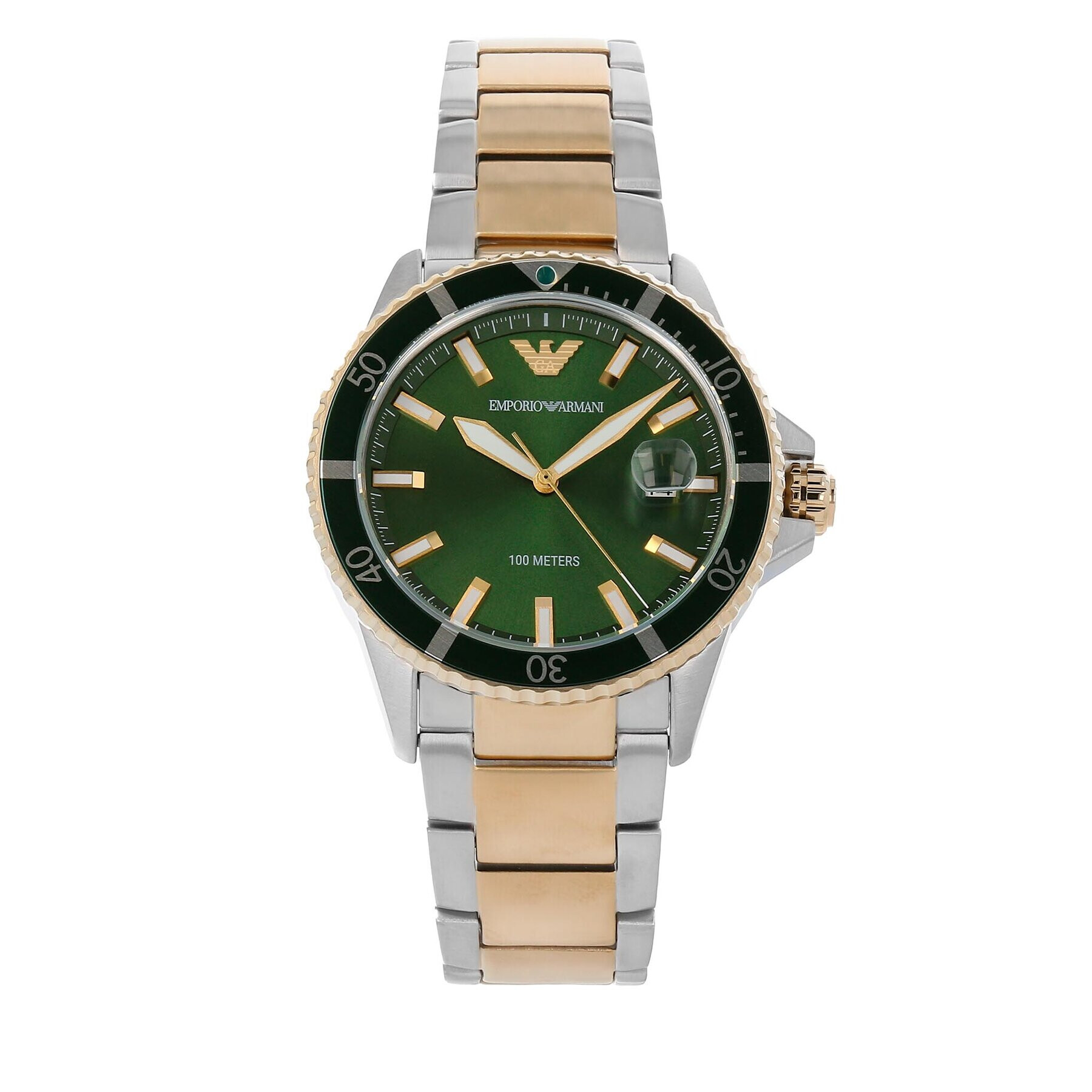 Emporio Armani Ceas Diver Gift Set AR80063SET Verde - Pled.ro