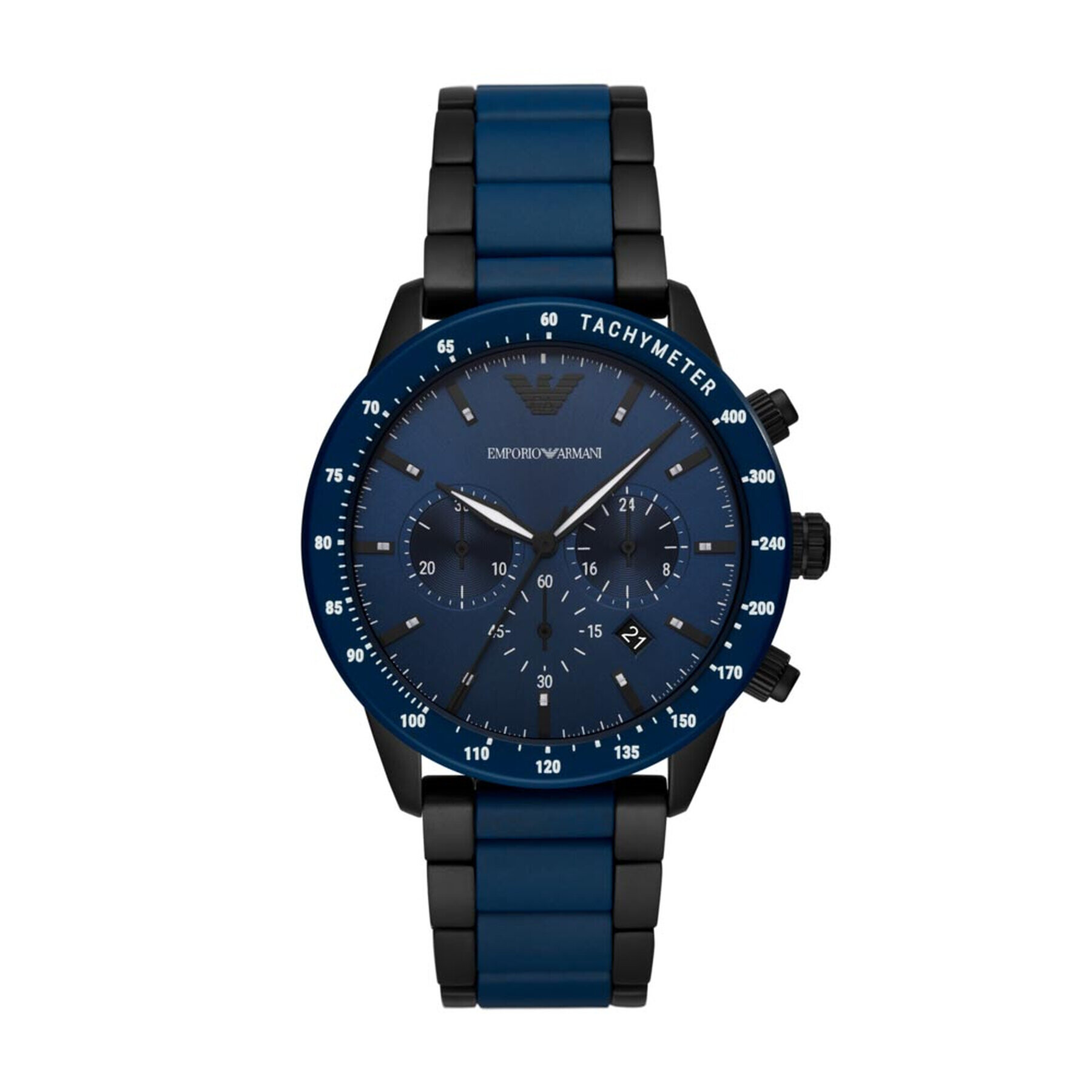 Emporio Armani Ceas Mario AR70001 Bleumarin - Pled.ro