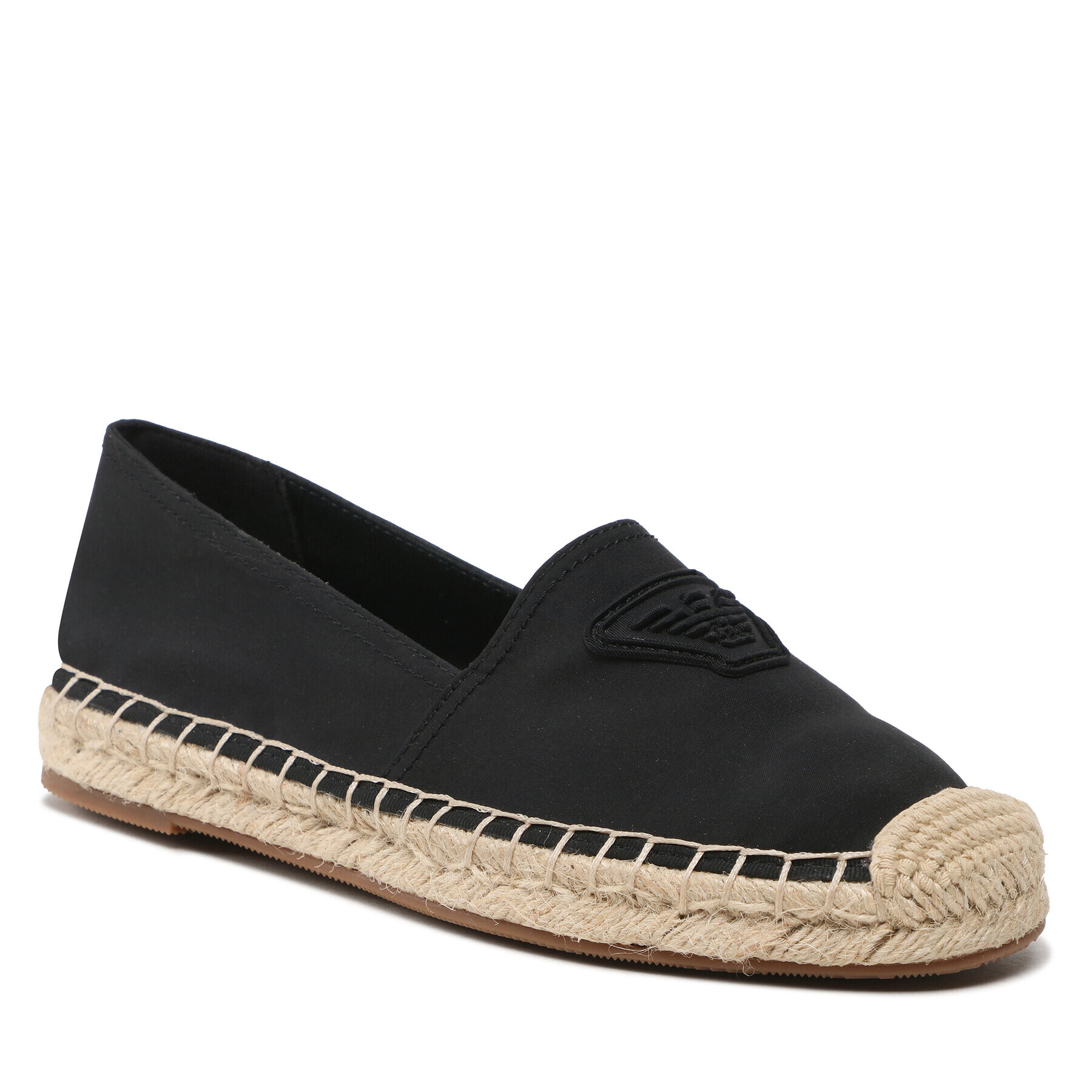 Emporio Armani Espadrile XVSS03 XN742 K001 Negru - Pled.ro