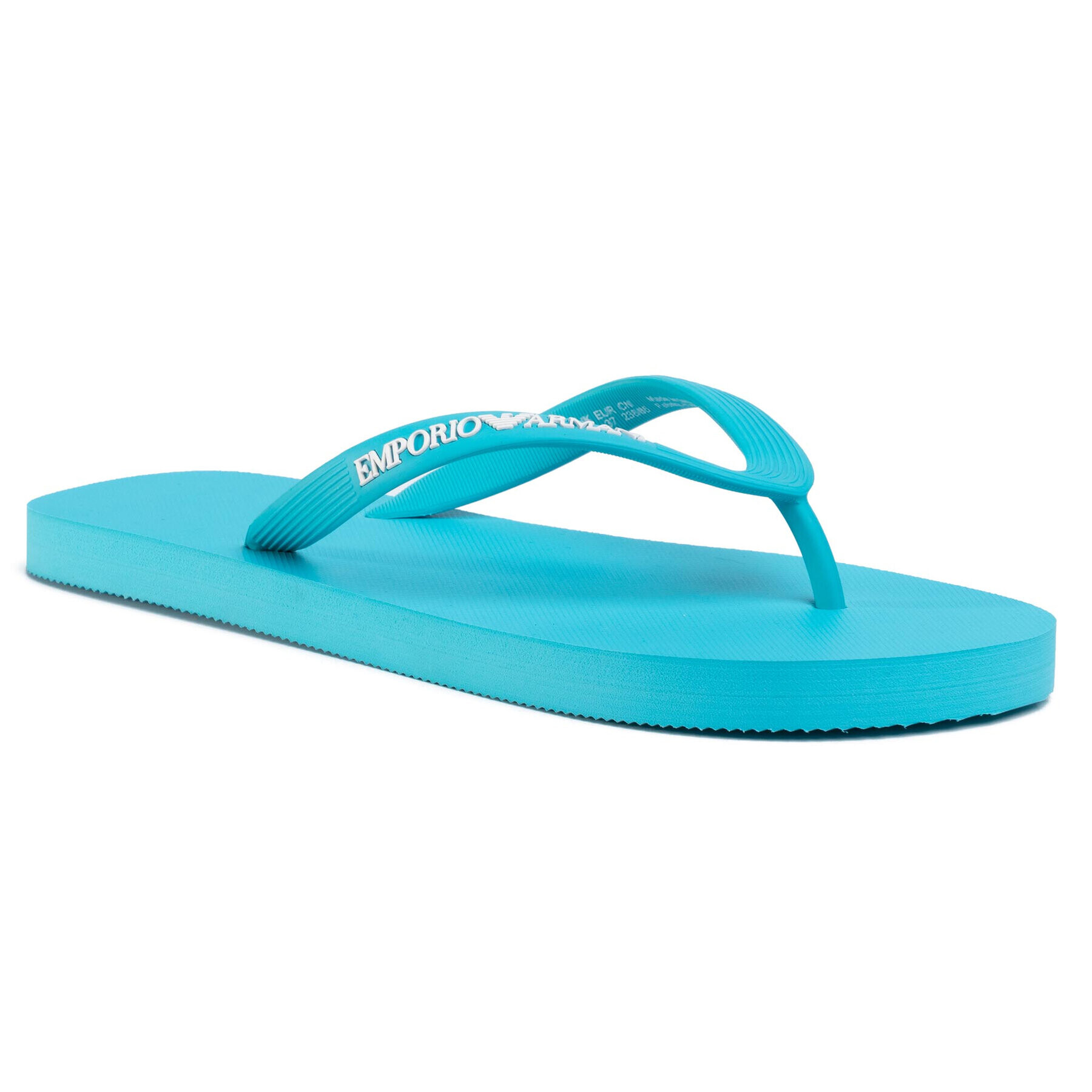 Emporio Armani Flip flop X3QS04 XL827 00765 Albastru - Pled.ro