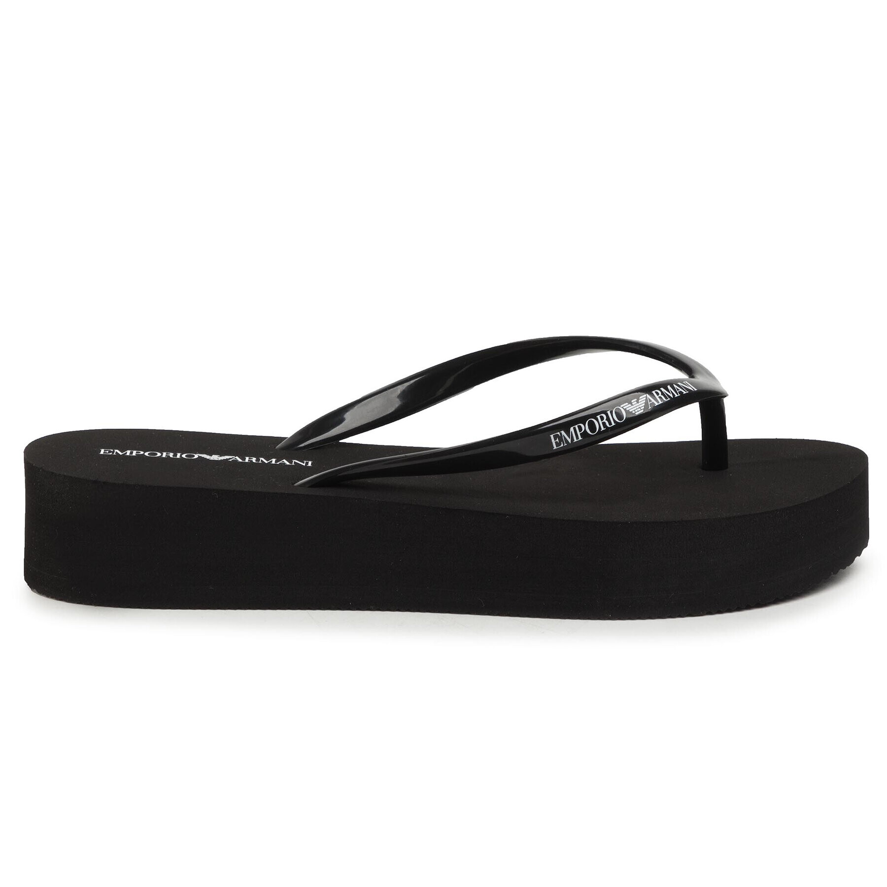 Emporio Armani Flip flop X3QS05 XL826 00002 Negru - Pled.ro