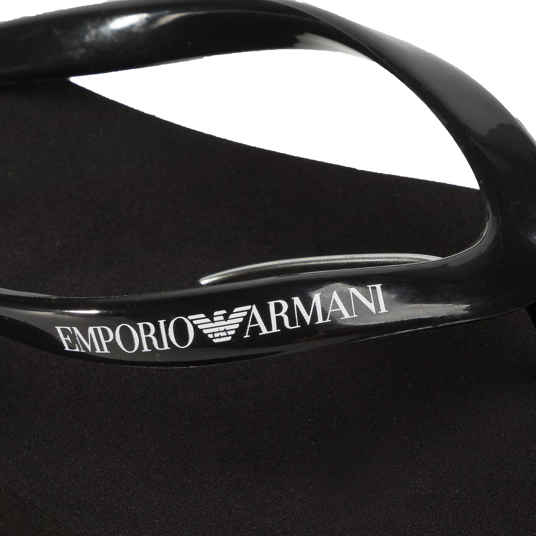 Emporio Armani Flip flop X3QS05 XL826 00002 Negru - Pled.ro