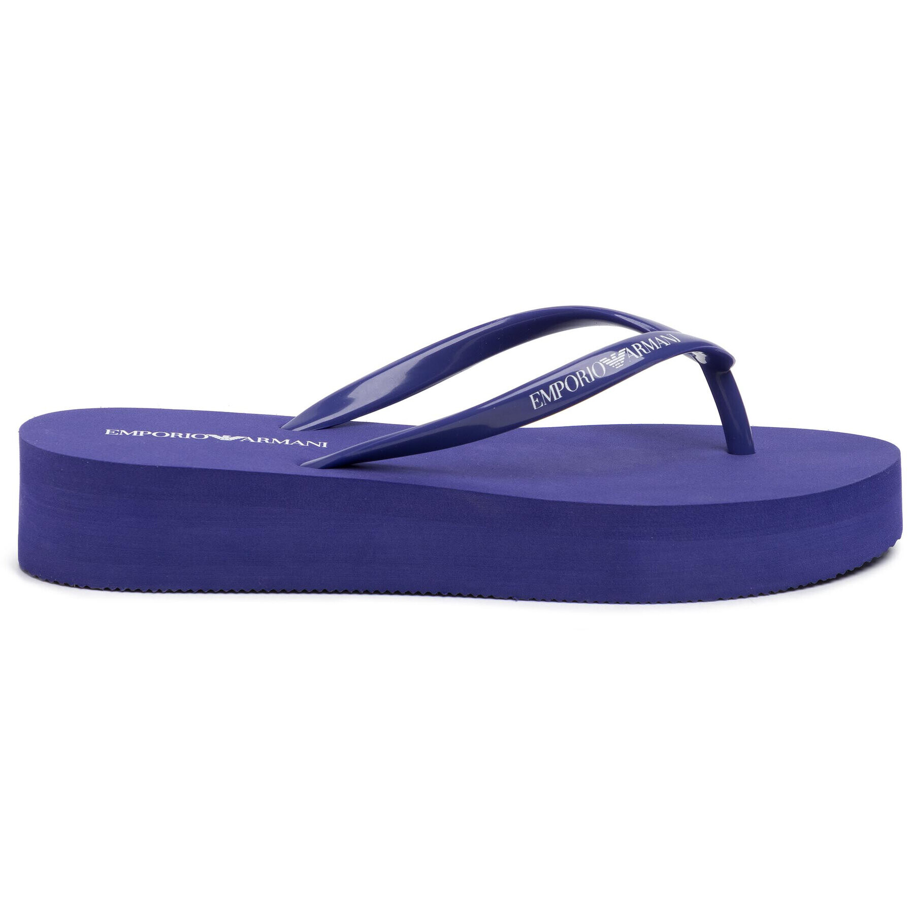 Emporio Armani Flip flop X3QS05 XL826 D086 Violet - Pled.ro