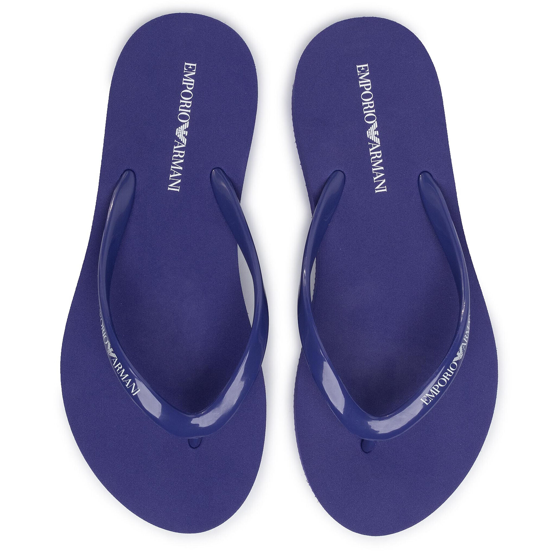 Emporio Armani Flip flop X3QS05 XL826 D086 Violet - Pled.ro