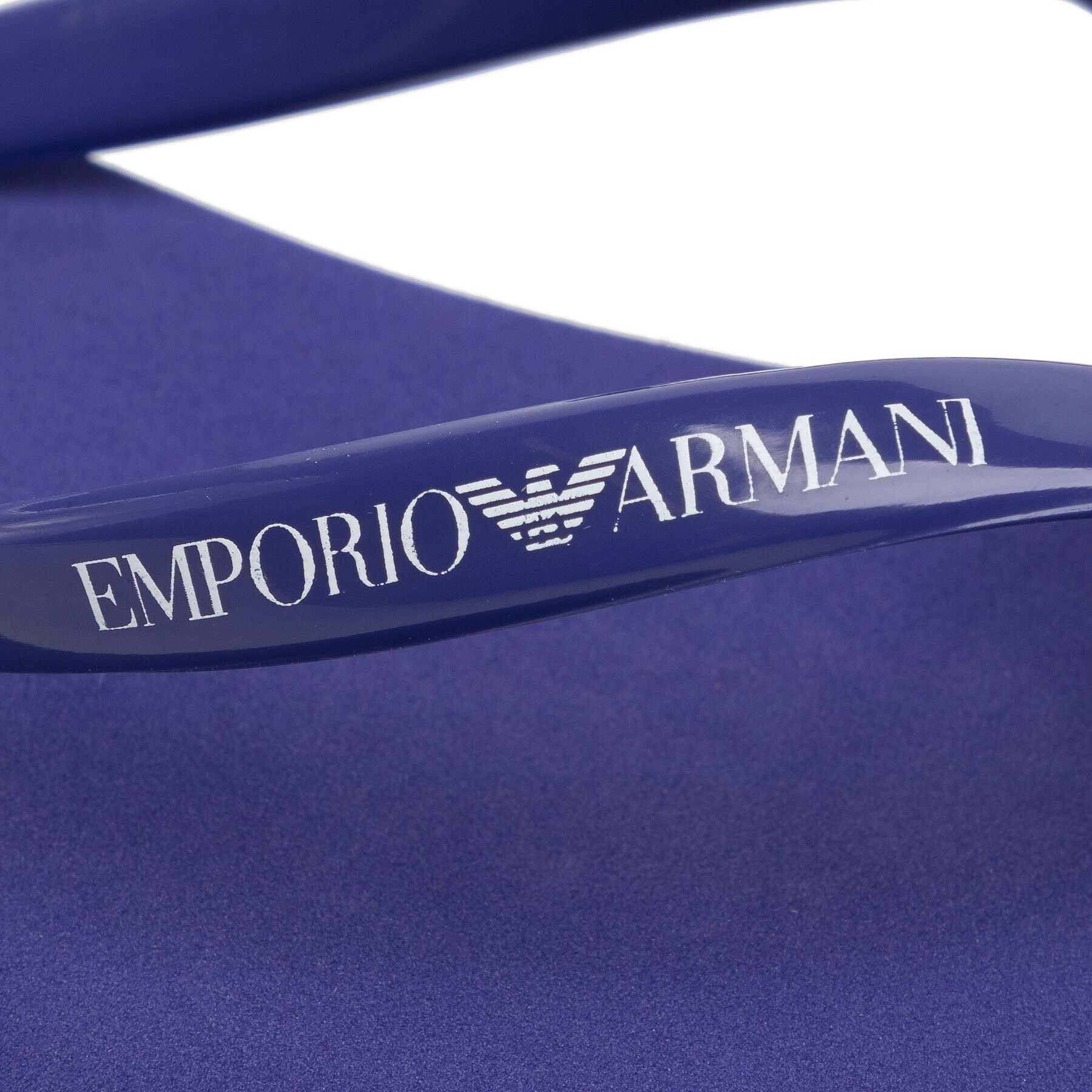 Emporio Armani Flip flop X3QS05 XL826 D086 Violet - Pled.ro