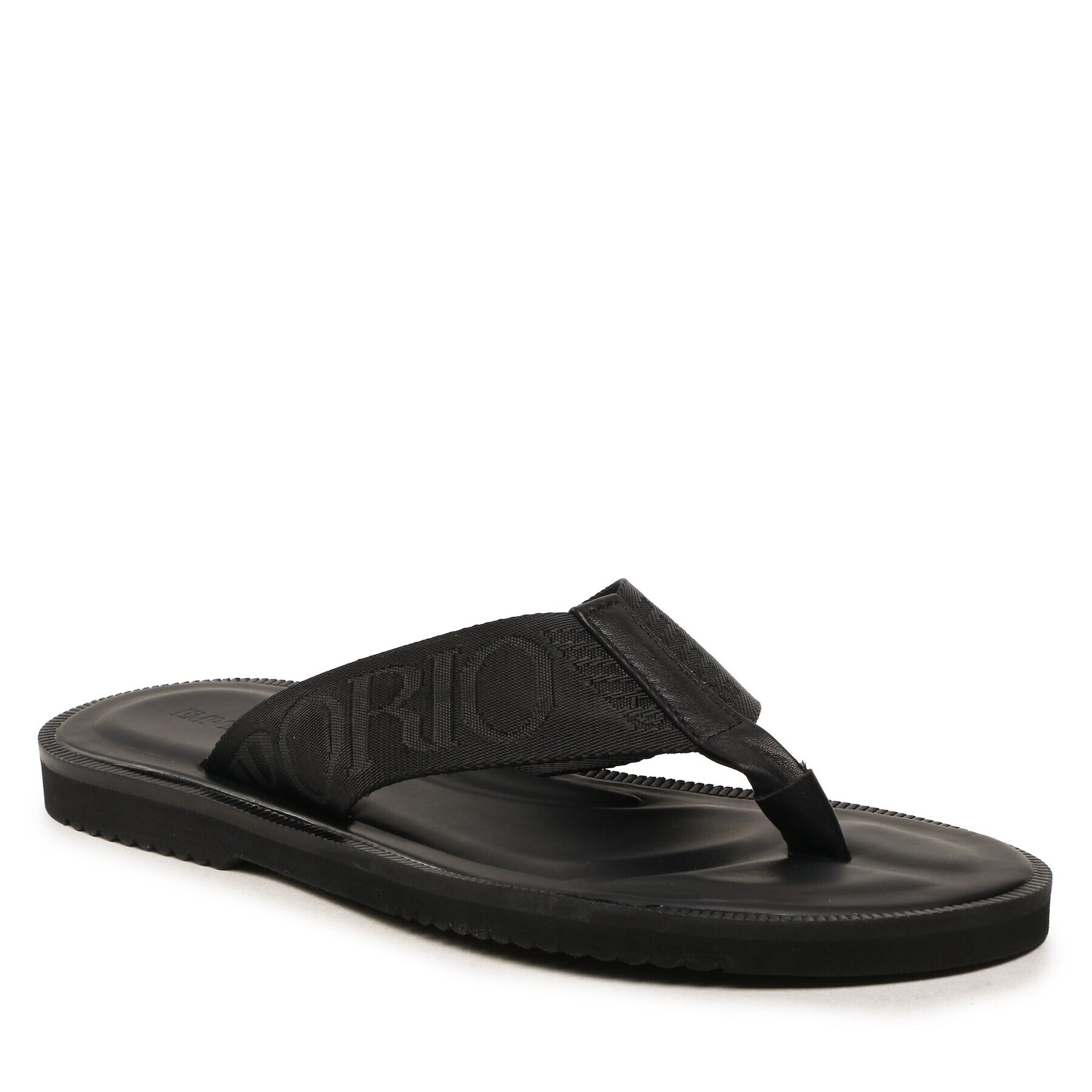 Emporio Armani Flip flop X4Q003 XN788 K001 Negru - Pled.ro