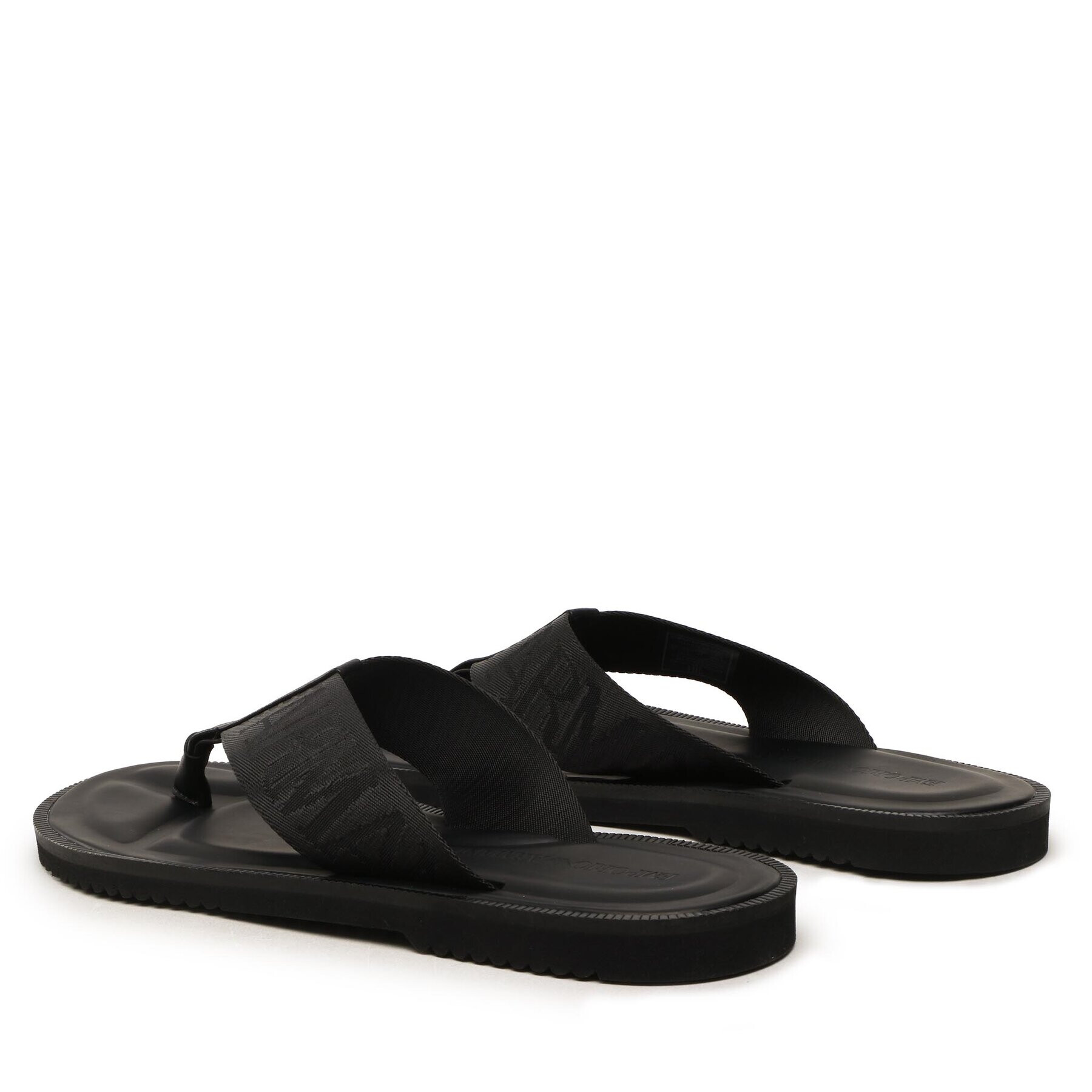 Emporio Armani Flip flop X4Q003 XN788 K001 Negru - Pled.ro