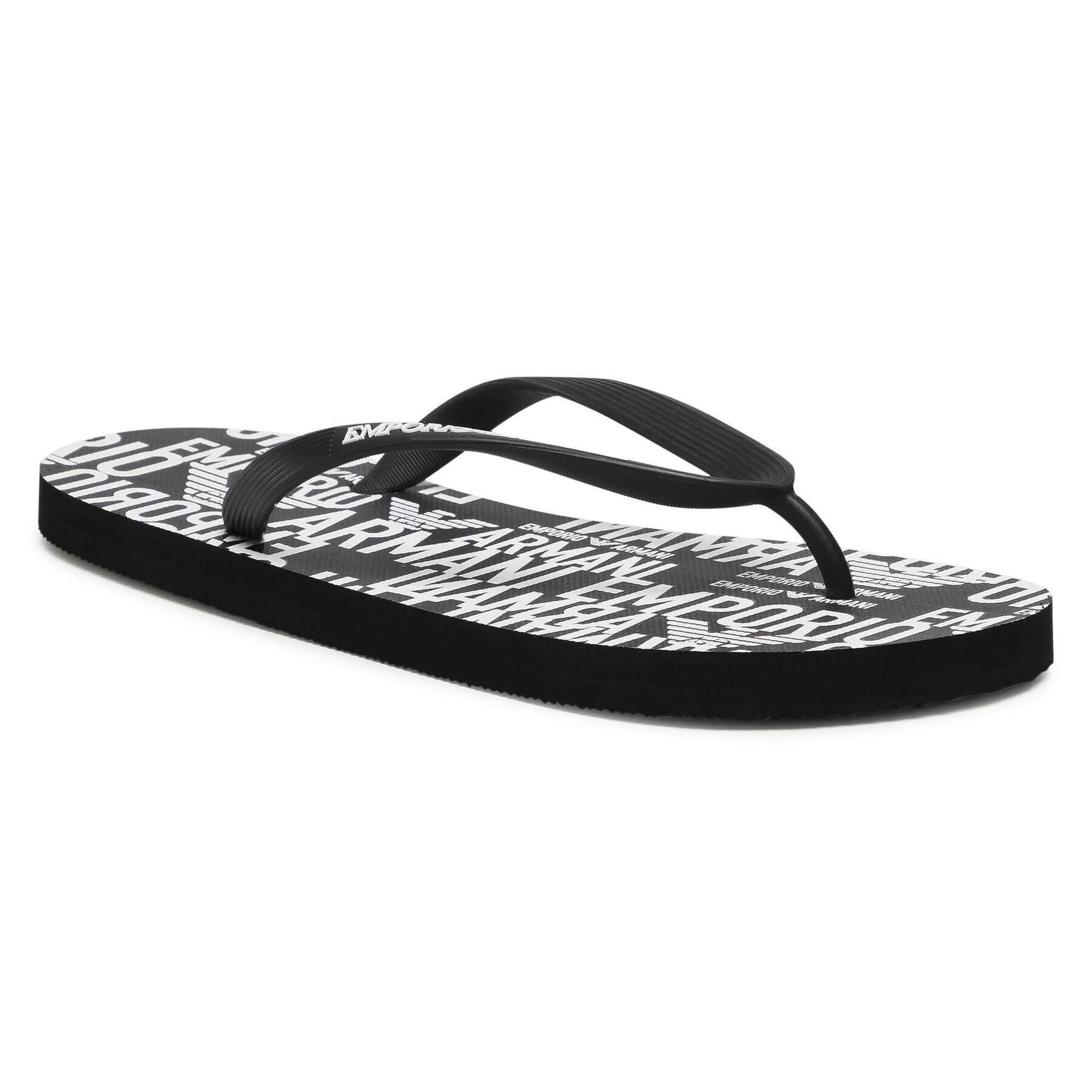 Emporio Armani Flip flop X4QS04 XM763 N603 Negru - Pled.ro