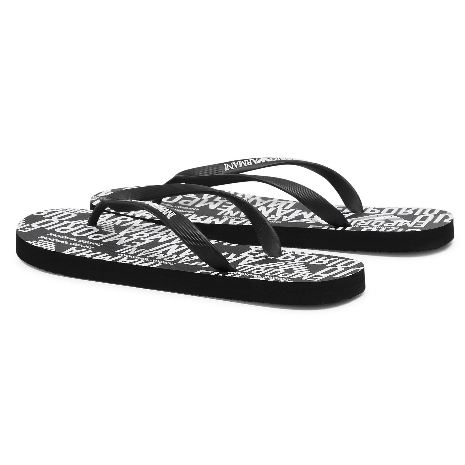 Emporio Armani Flip flop X4QS04 XM763 N603 Negru - Pled.ro