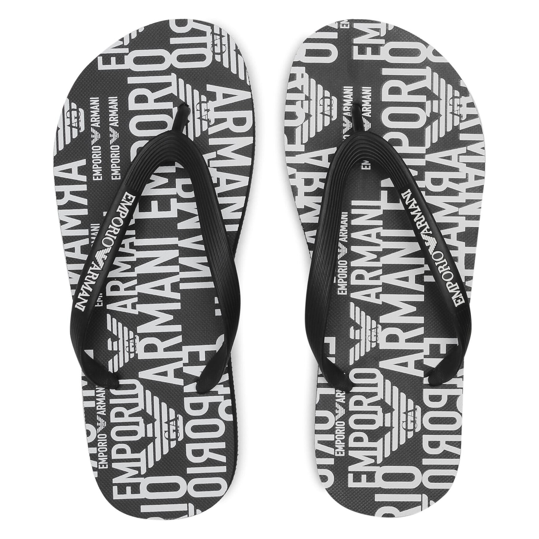 Emporio Armani Flip flop X4QS04 XM763 N603 Negru - Pled.ro