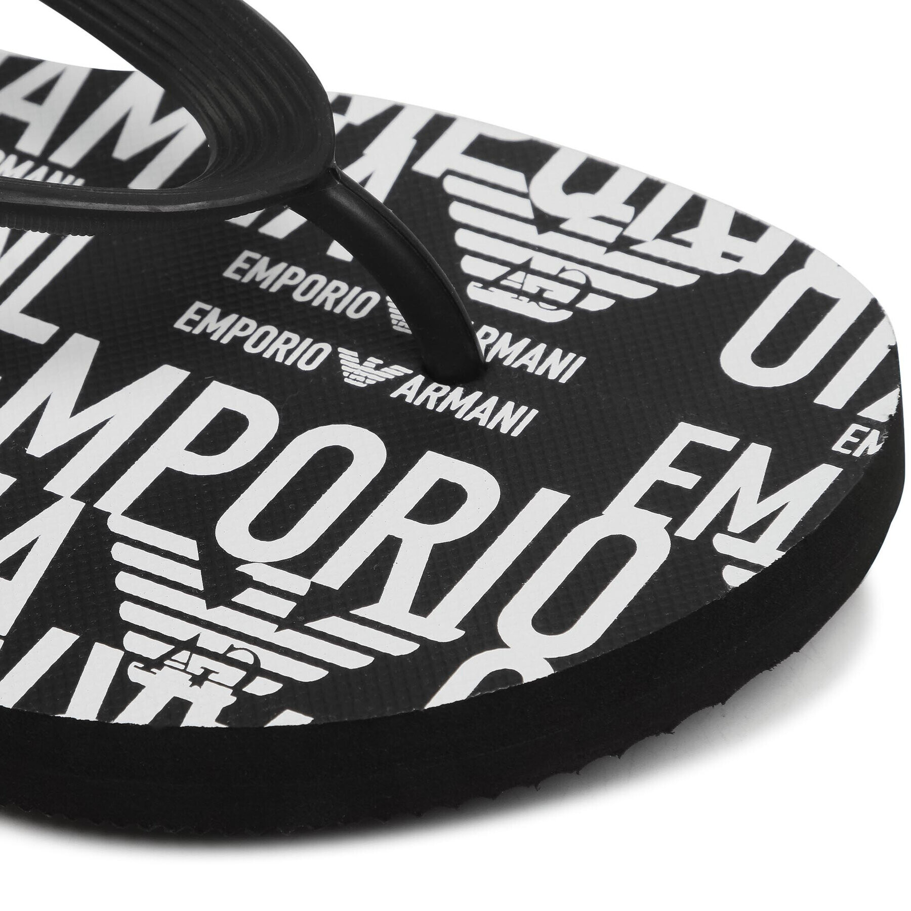 Emporio Armani Flip flop X4QS04 XM763 N603 Negru - Pled.ro