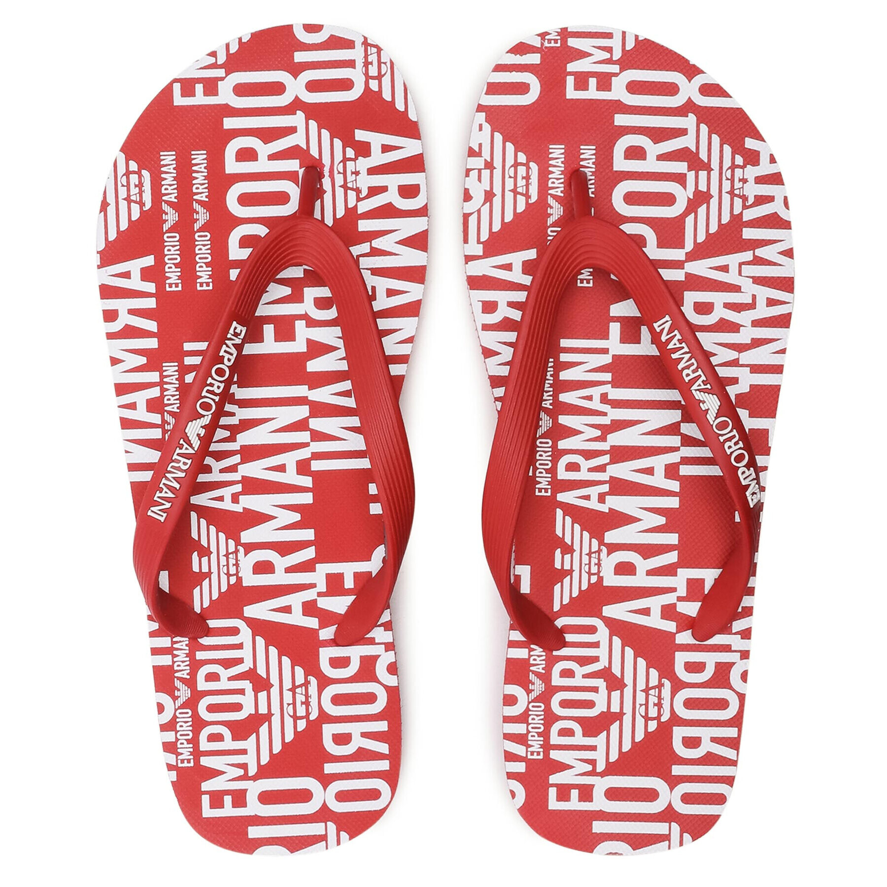 Emporio Armani Flip flop X4QS04 XM763 N604 Roșu - Pled.ro