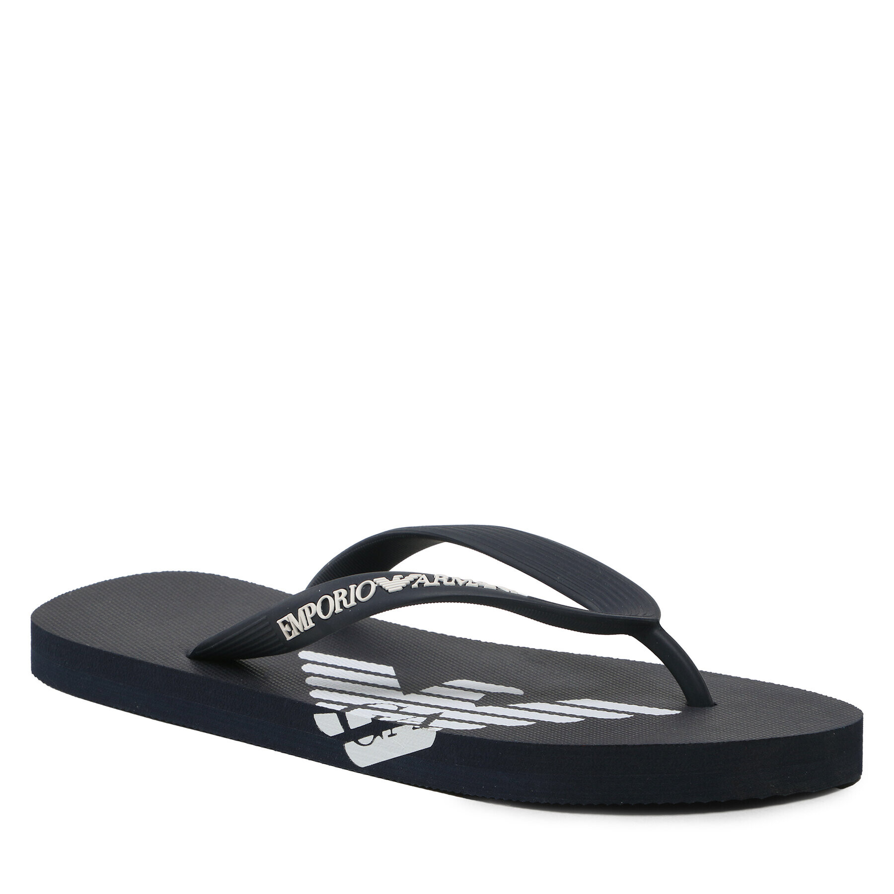 Emporio Armani Flip flop XVQS06 XN746 00285 Bleumarin - Pled.ro