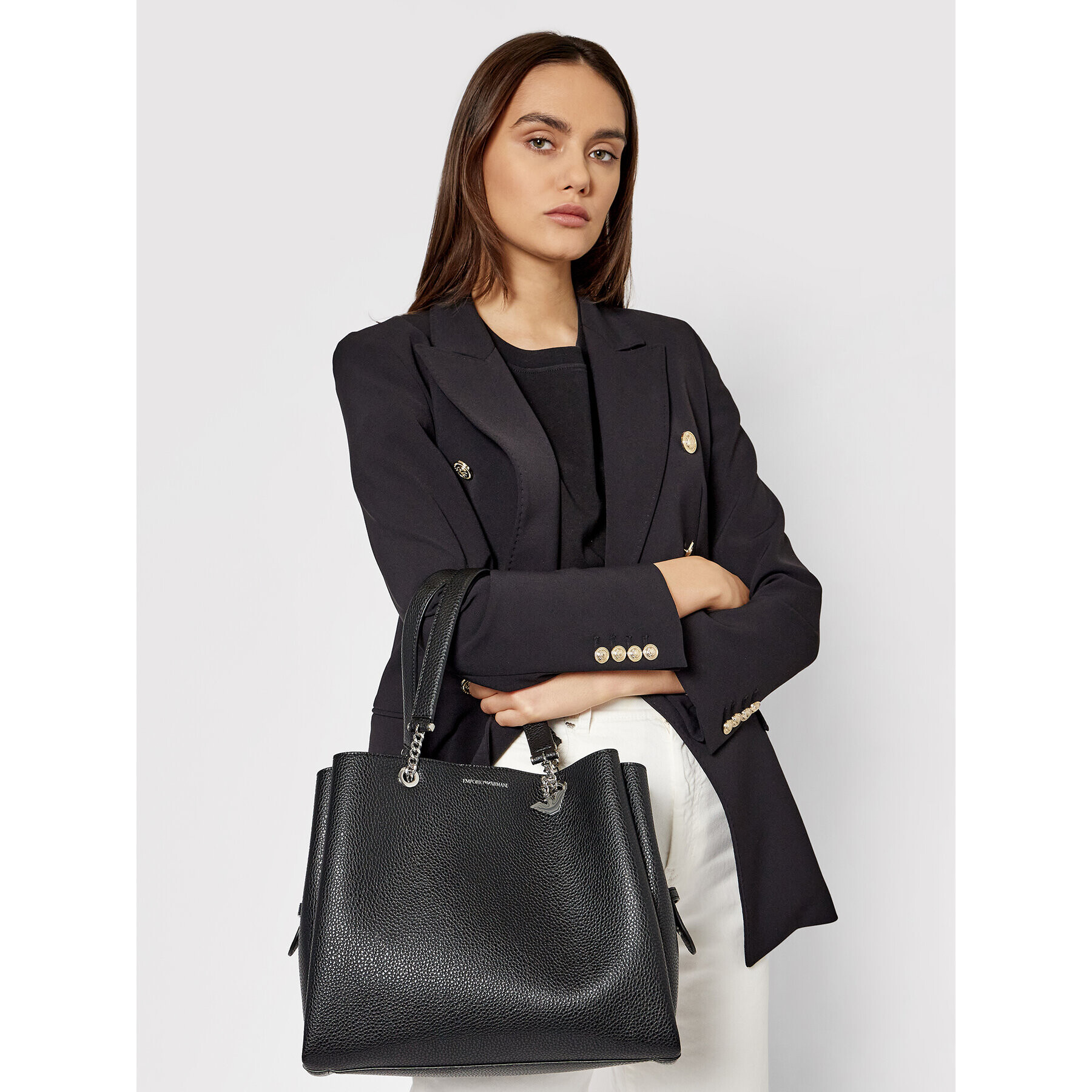 Emporio Armani Geantă Y3D158 YFN6E 81386 Negru - Pled.ro