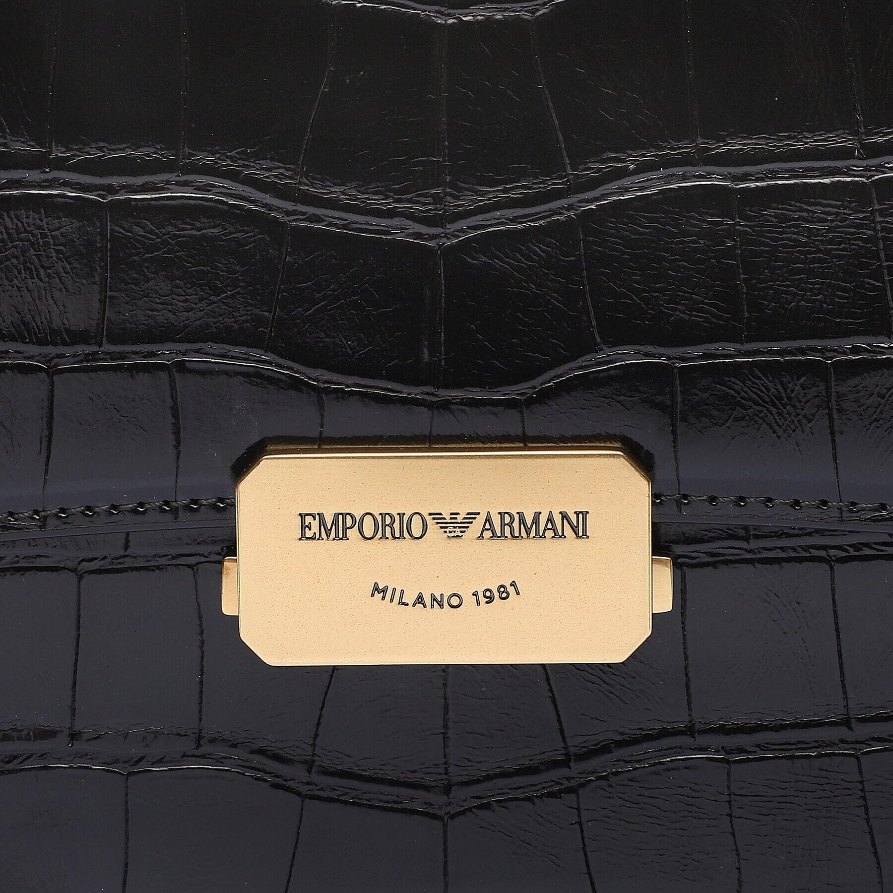 Emporio Armani Geantă Y3E226 YFX2D 80001 Negru - Pled.ro