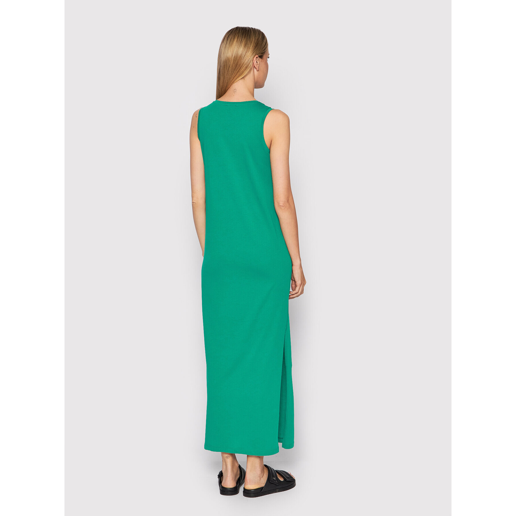 Emporio Armani Rochie de plajă 262635 2R340 01185 Verde Regular Fit - Pled.ro