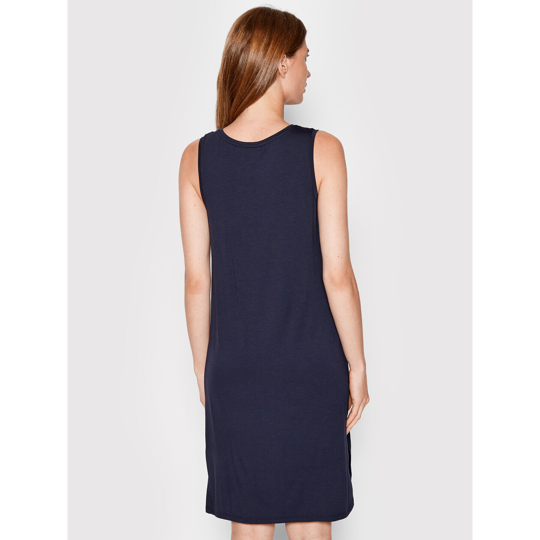 Emporio Armani Rochie de vară 262498 2R314 00135 Bleumarin Relaxed Fit - Pled.ro