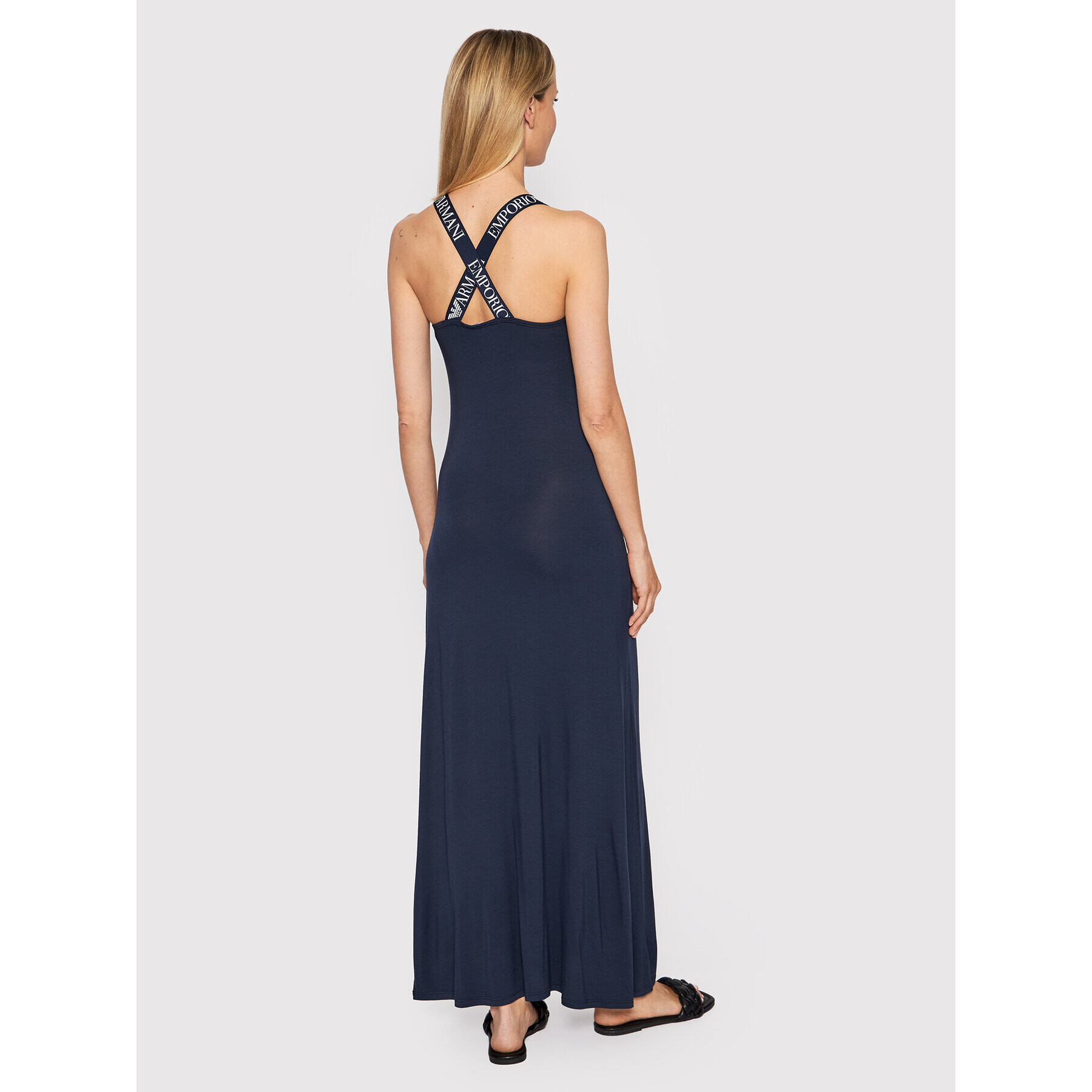 Emporio Armani Rochie de vară 262718 2R314 00135 Bleumarin Regular Fit - Pled.ro