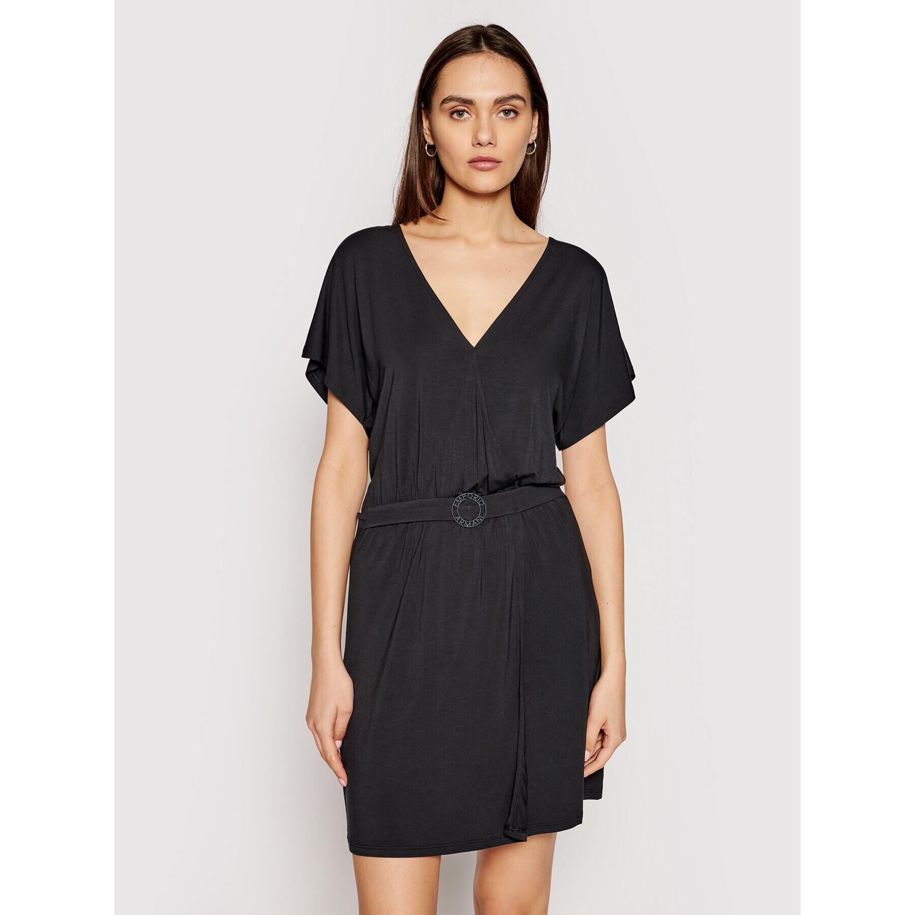 Emporio Armani Rochie de zi 262491 1P315 00020 Negru Regular Fit - Pled.ro