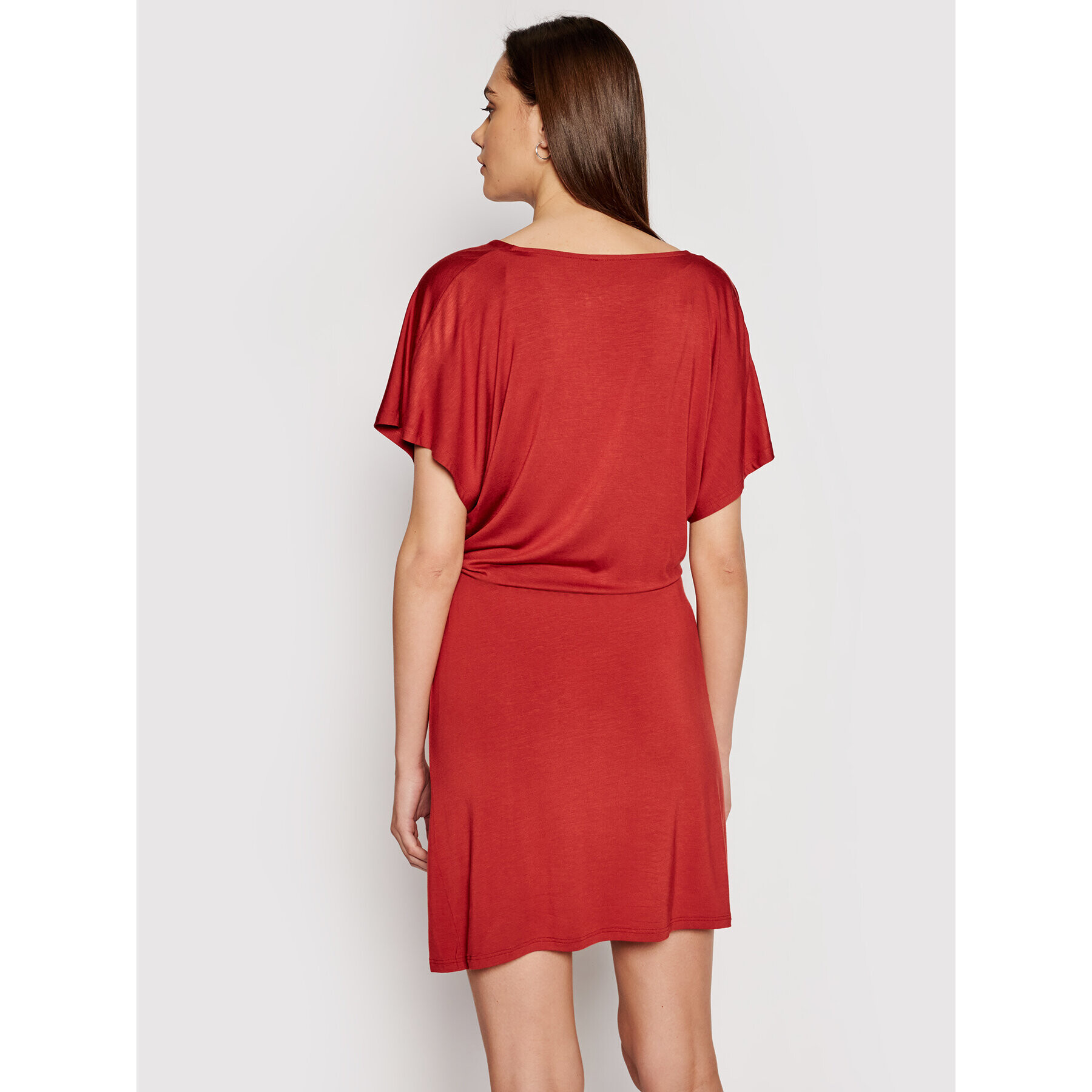 Emporio Armani Rochie de zi 262491 1P315 10055 Portocaliu Regular Fit - Pled.ro