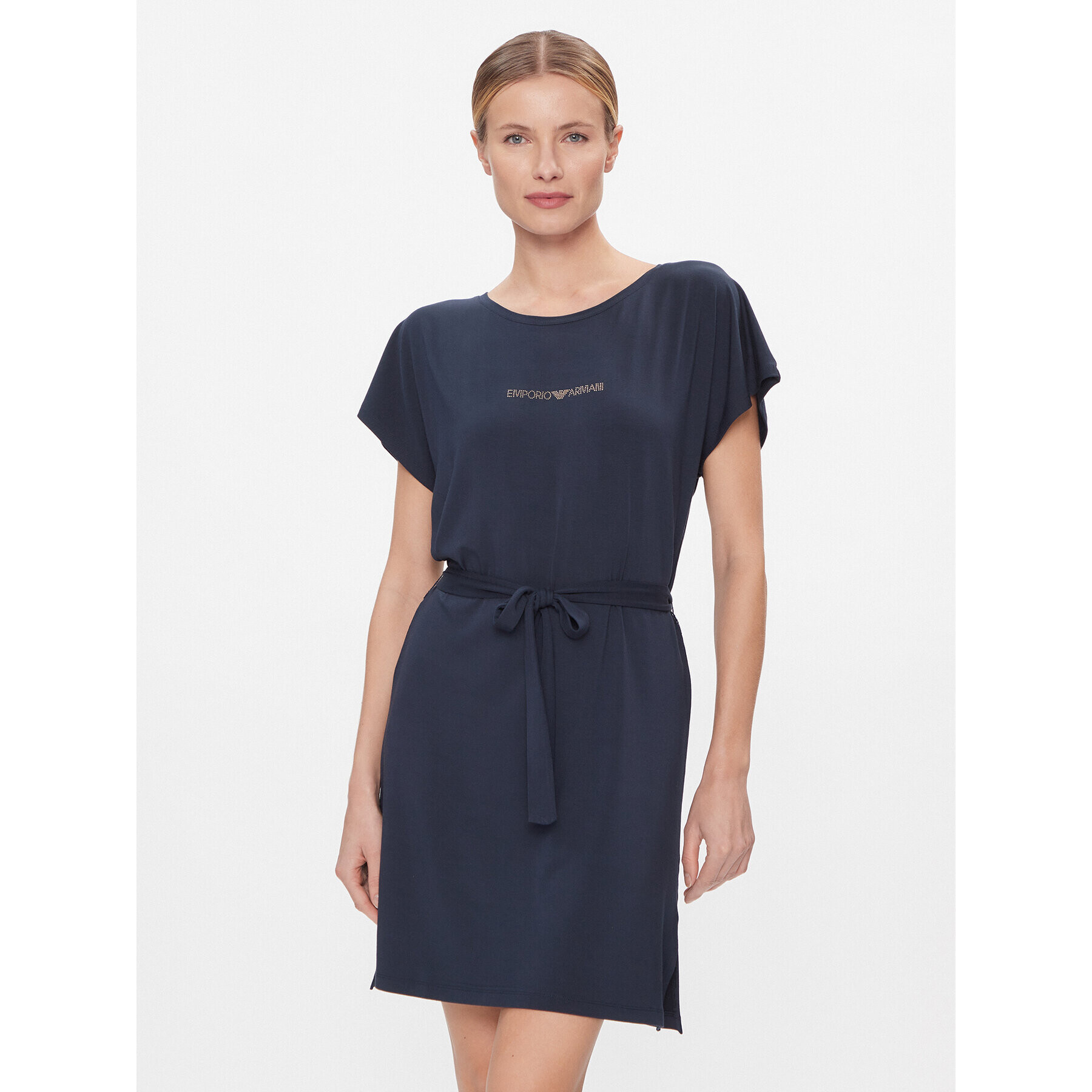 Emporio Armani Rochie de zi 262728 4R314 00135 Bleumarin Regular Fit - Pled.ro