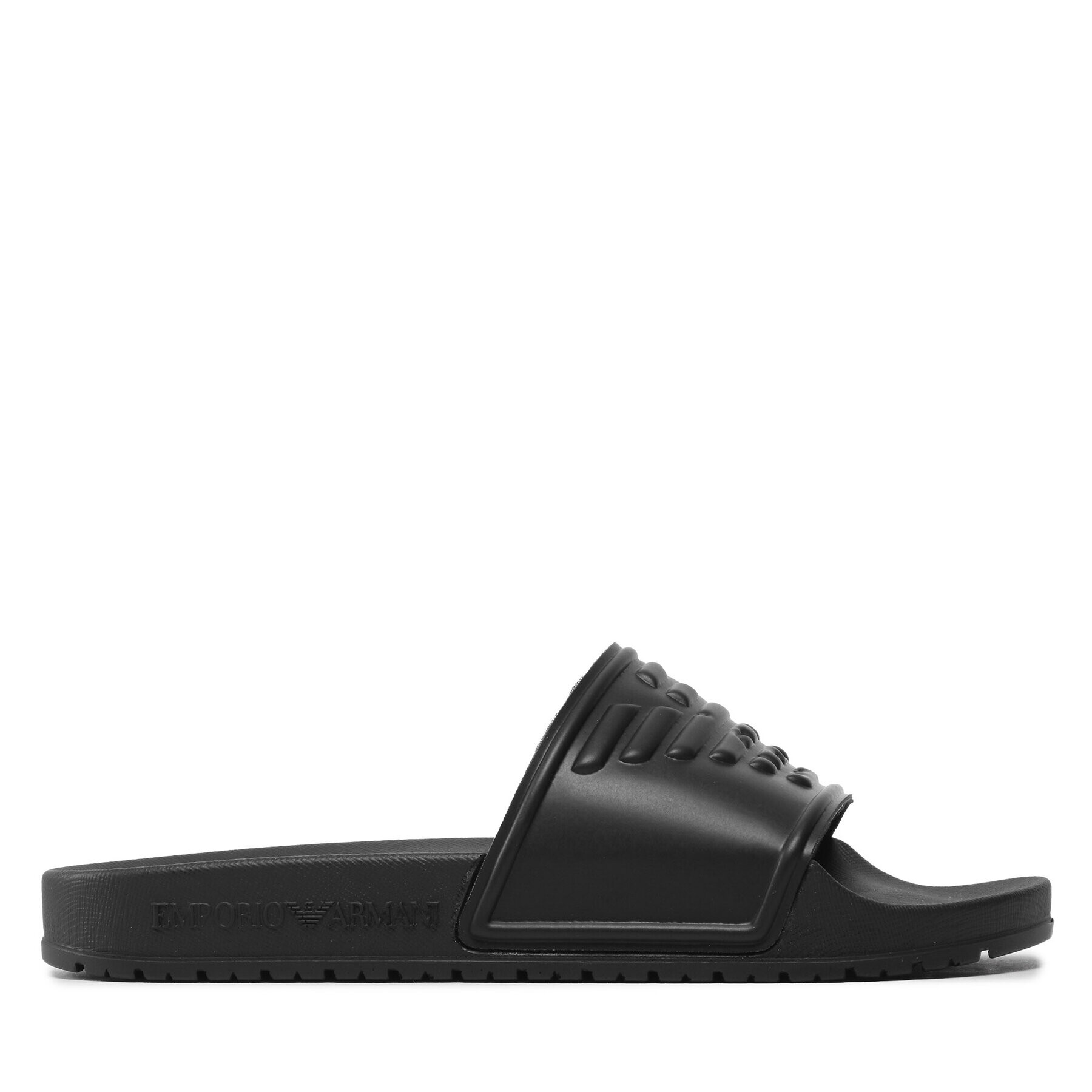 Emporio Armani Șlapi XVPS04 XN747 00002 Negru - Pled.ro