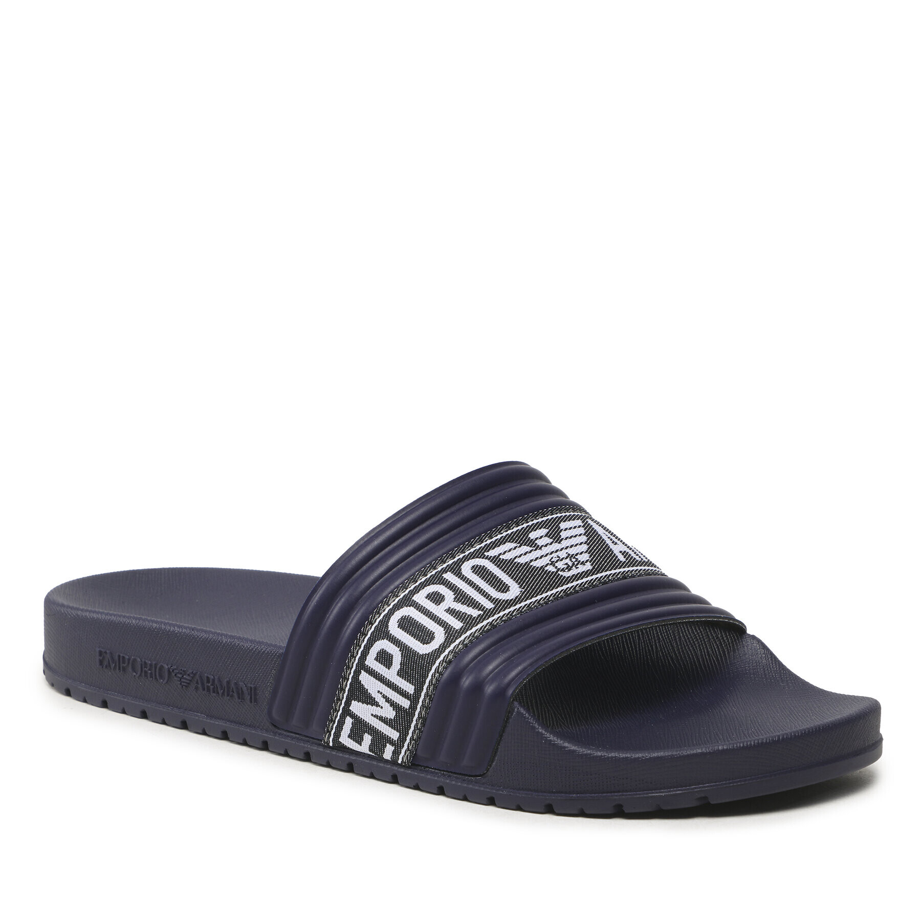 Emporio Armani Șlapi XVPS05 XN744 S462 Bleumarin - Pled.ro