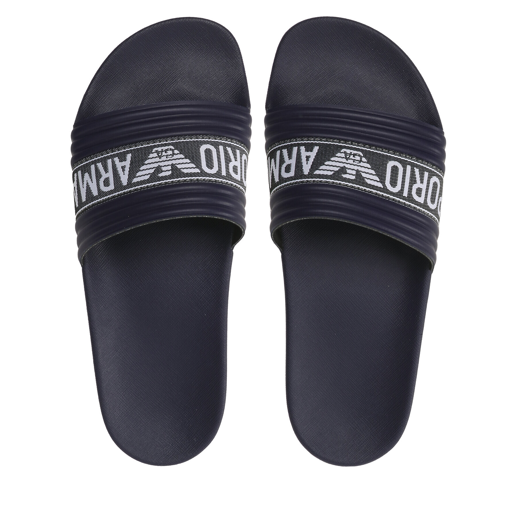 Emporio Armani Șlapi XVPS05 XN744 S462 Bleumarin - Pled.ro