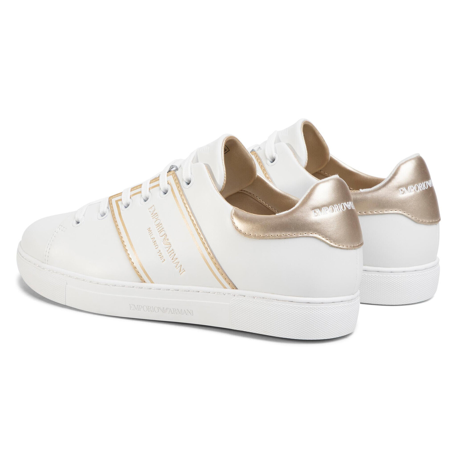 Emporio Armani Sneakers X3X096 XM090 P461 Alb - Pled.ro