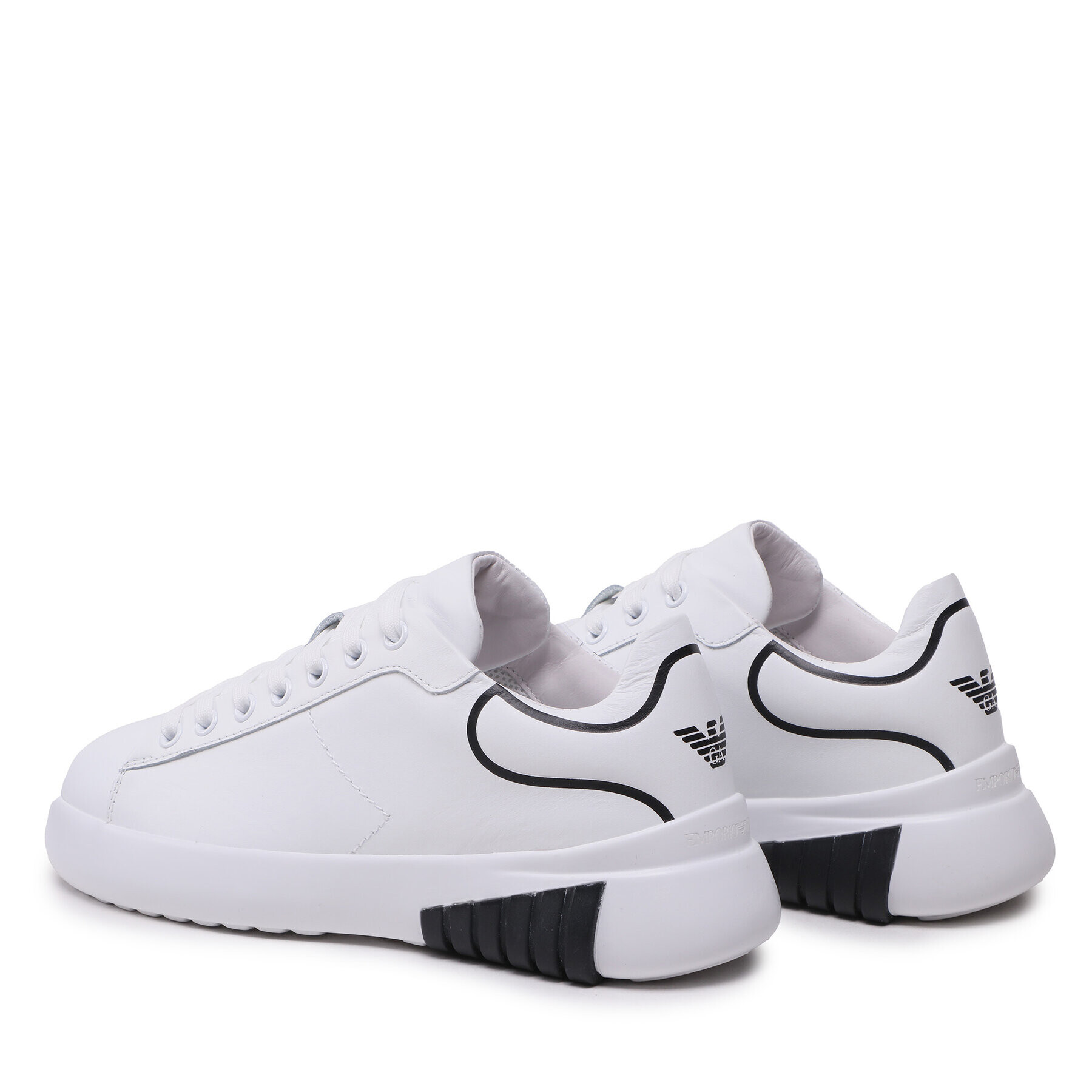 Emporio Armani Sneakers X3X186 XF723 D611 Alb - Pled.ro