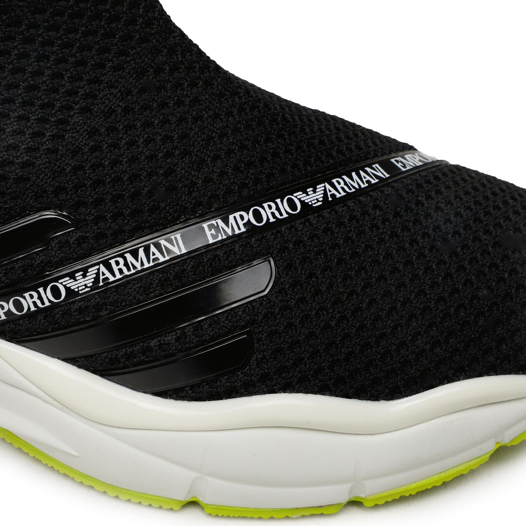 Emporio Armani Sneakers X3Z061 XD368 00002 Negru - Pled.ro