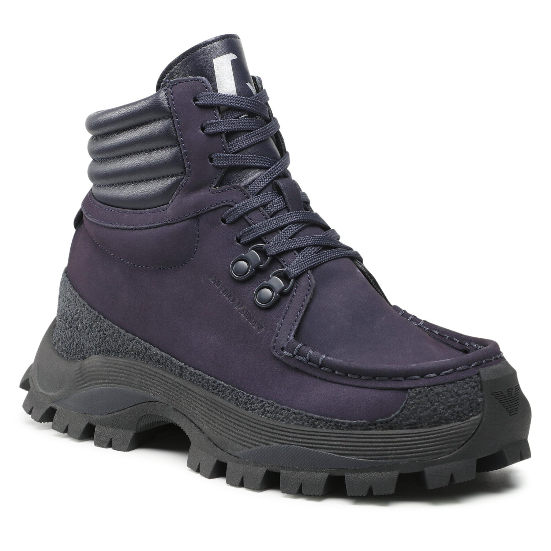 Emporio Armani Trappers X4M355 XM972 Q348 Violet - Pled.ro