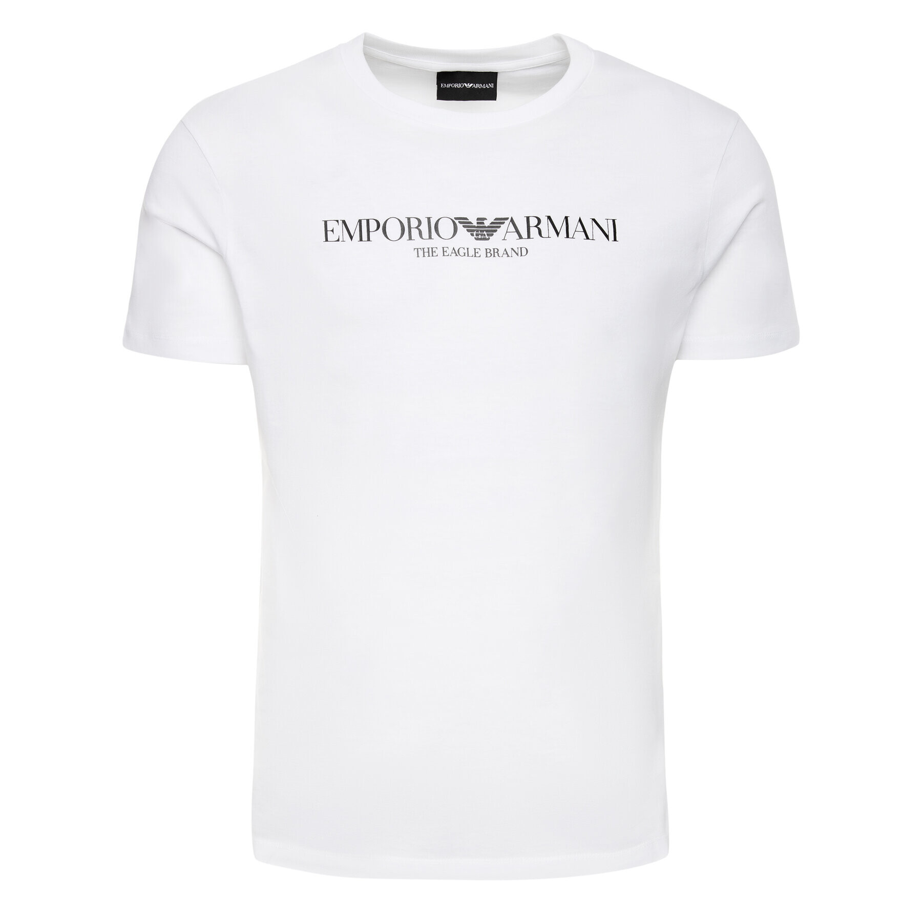 Emporio Armani Tricou 8N1T61 1J00Z 0100 Alb Regular Fit - Pled.ro