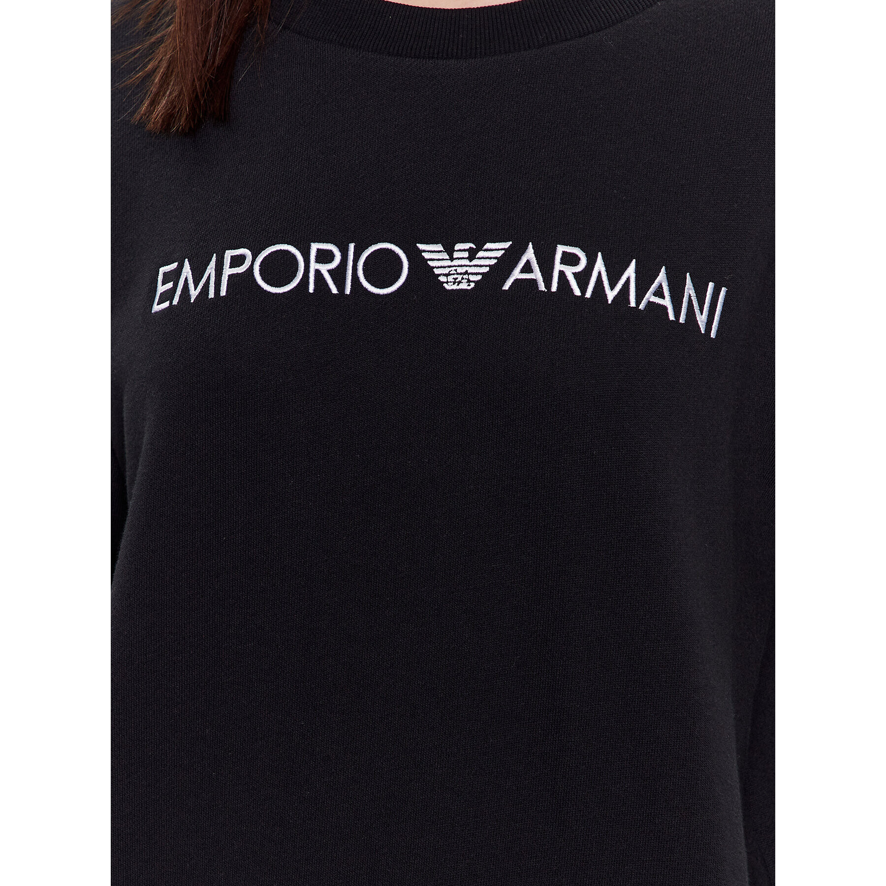 Emporio Armani Underwear Bluză 164675 3R268 00020 Negru Regular Fit - Pled.ro