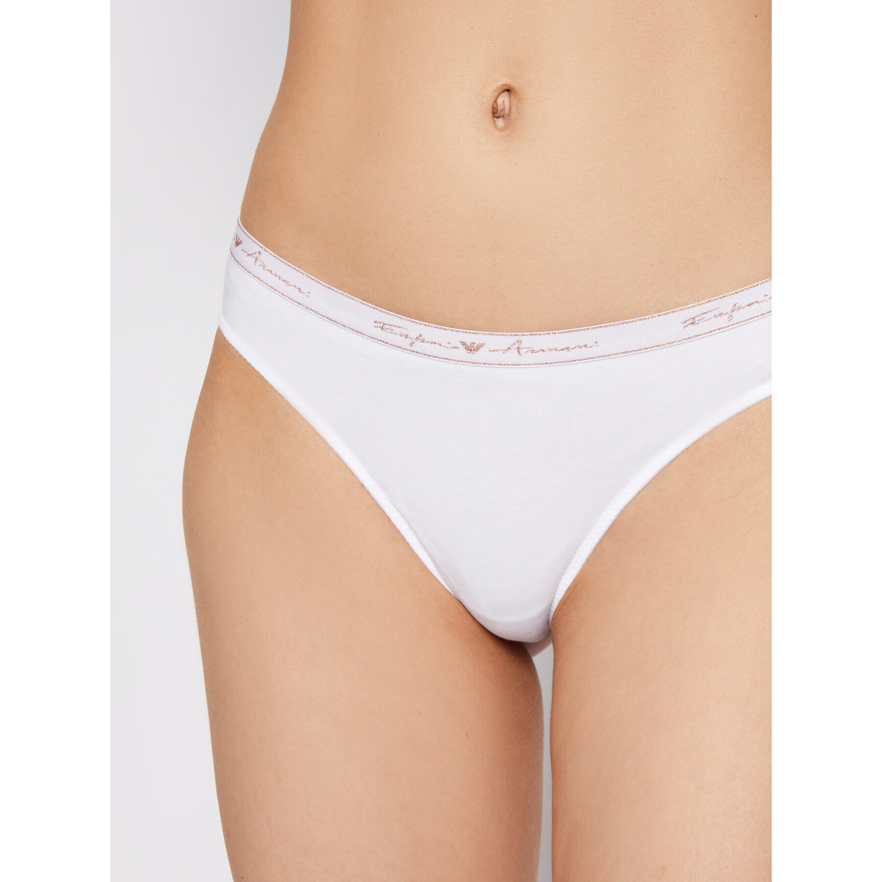 Emporio Armani Underwear Chilot tanga 162468 1P223 00010 Alb - Pled.ro