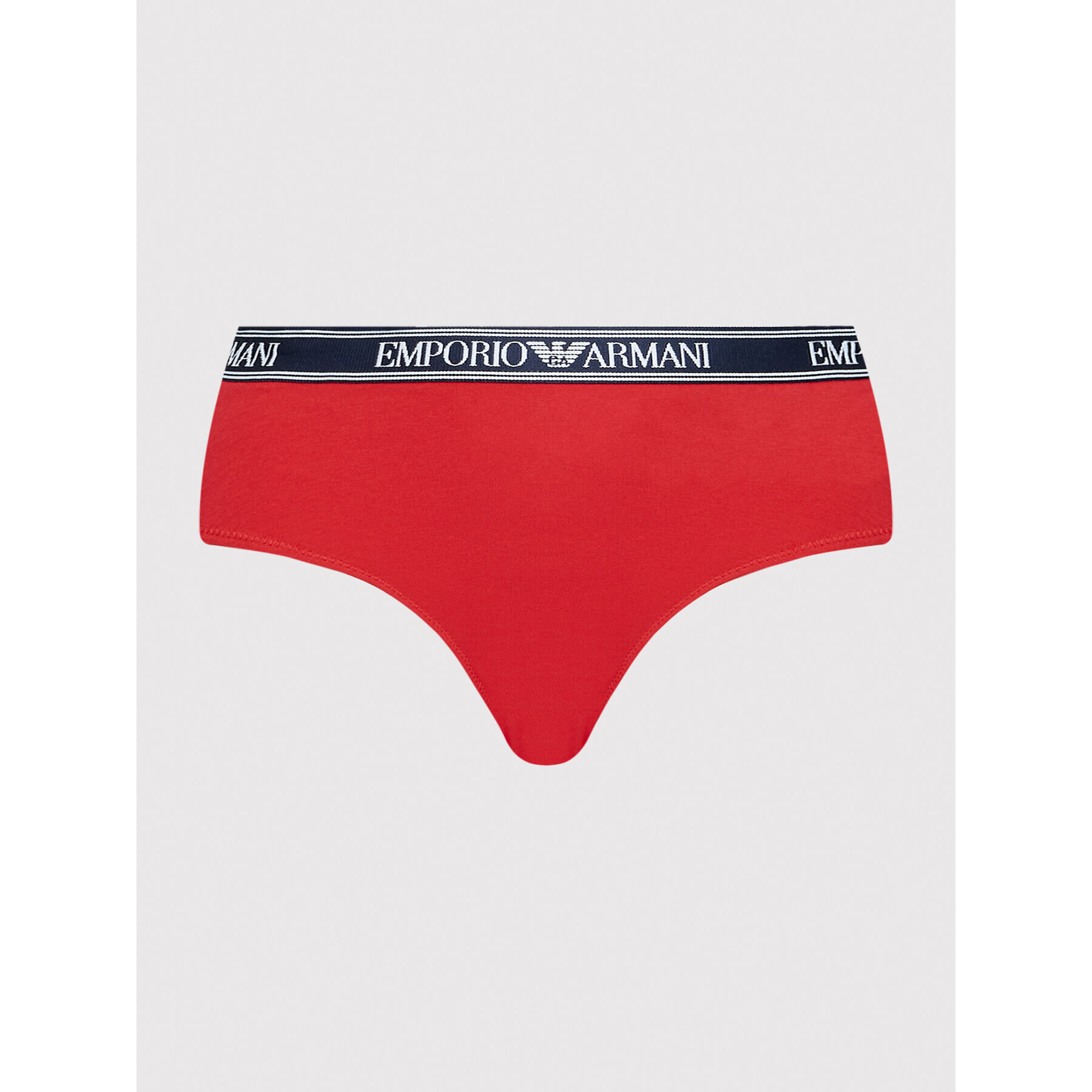 Emporio Armani Underwear Chiloți clasici cu talie înaltă 164536 2R227 04574 Roșu - Pled.ro