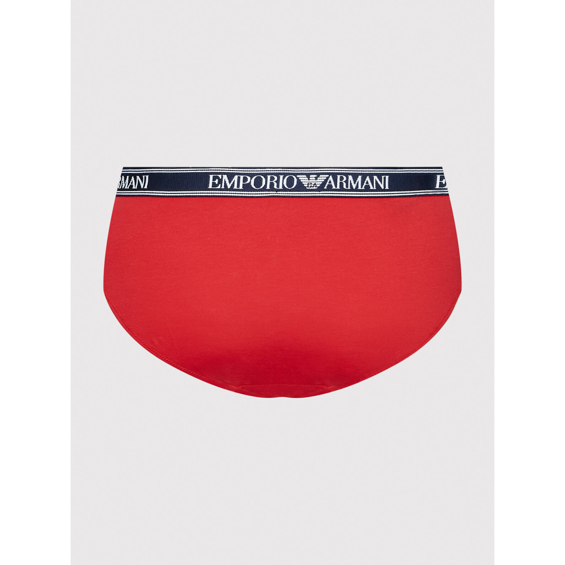 Emporio Armani Underwear Chiloți clasici cu talie înaltă 164536 2R227 04574 Roșu - Pled.ro