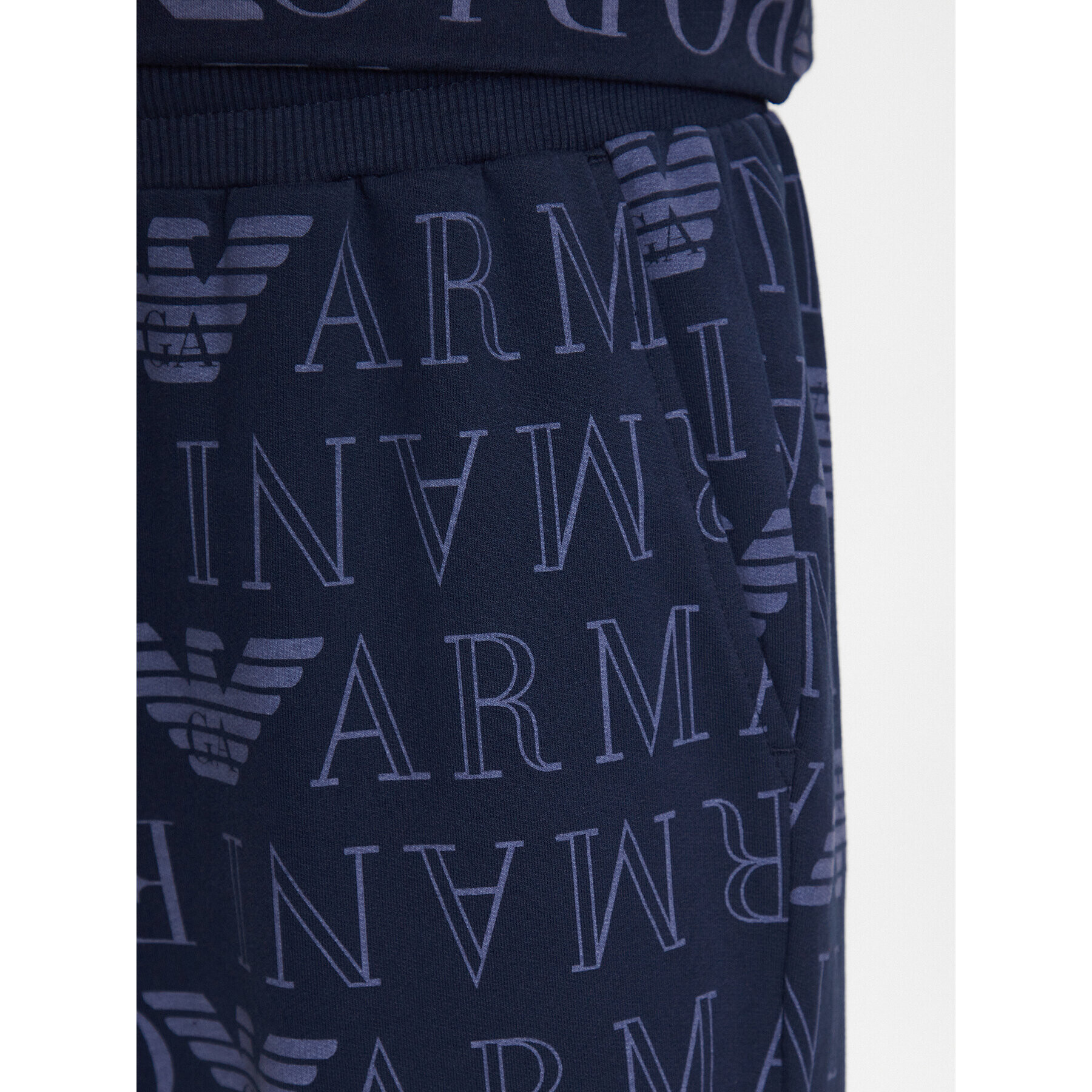 Emporio Armani Underwear Pantaloni trening 111690 3R566 13635 Bleumarin Regular Fit - Pled.ro