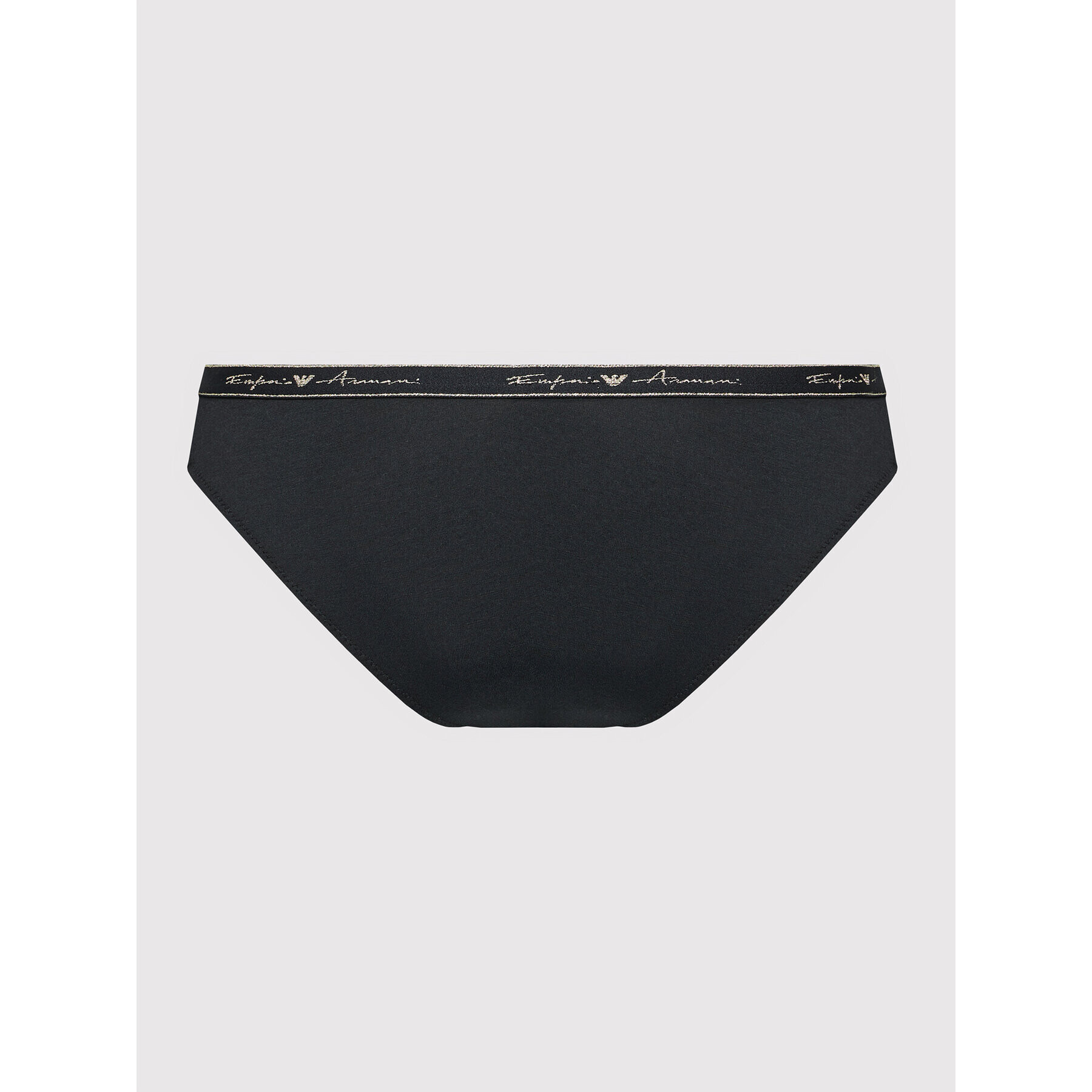 Emporio Armani Underwear Set 2 perechi de chiloți de damă clasici 163334 1A223 00020 Negru - Pled.ro