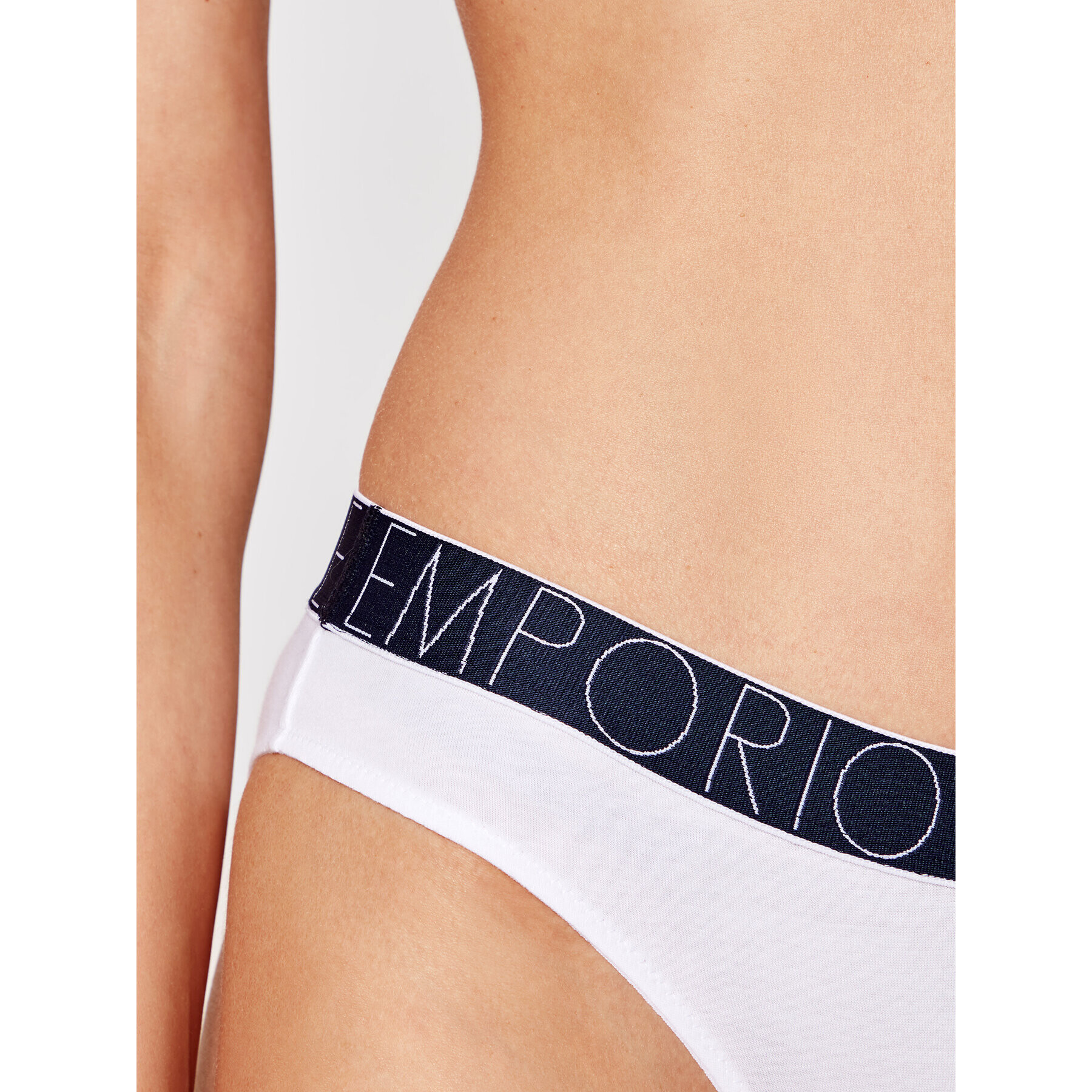 Emporio Armani Underwear Set 2 perechi de chiloți de damă clasici 163334 1P227 04710 Alb - Pled.ro